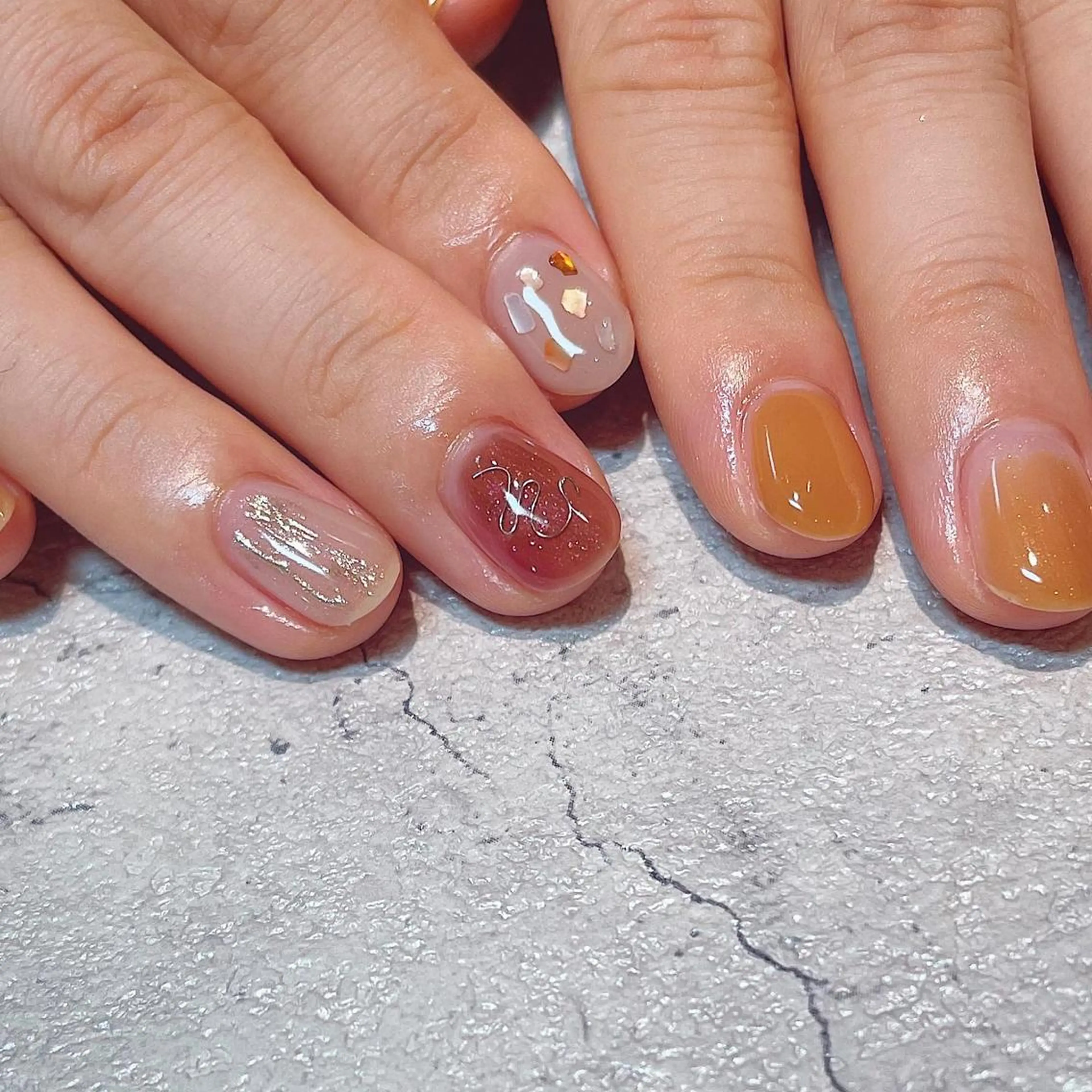 ネイル ハンドネイル LUKE所属・もとまつ さちこのネイルデザイン