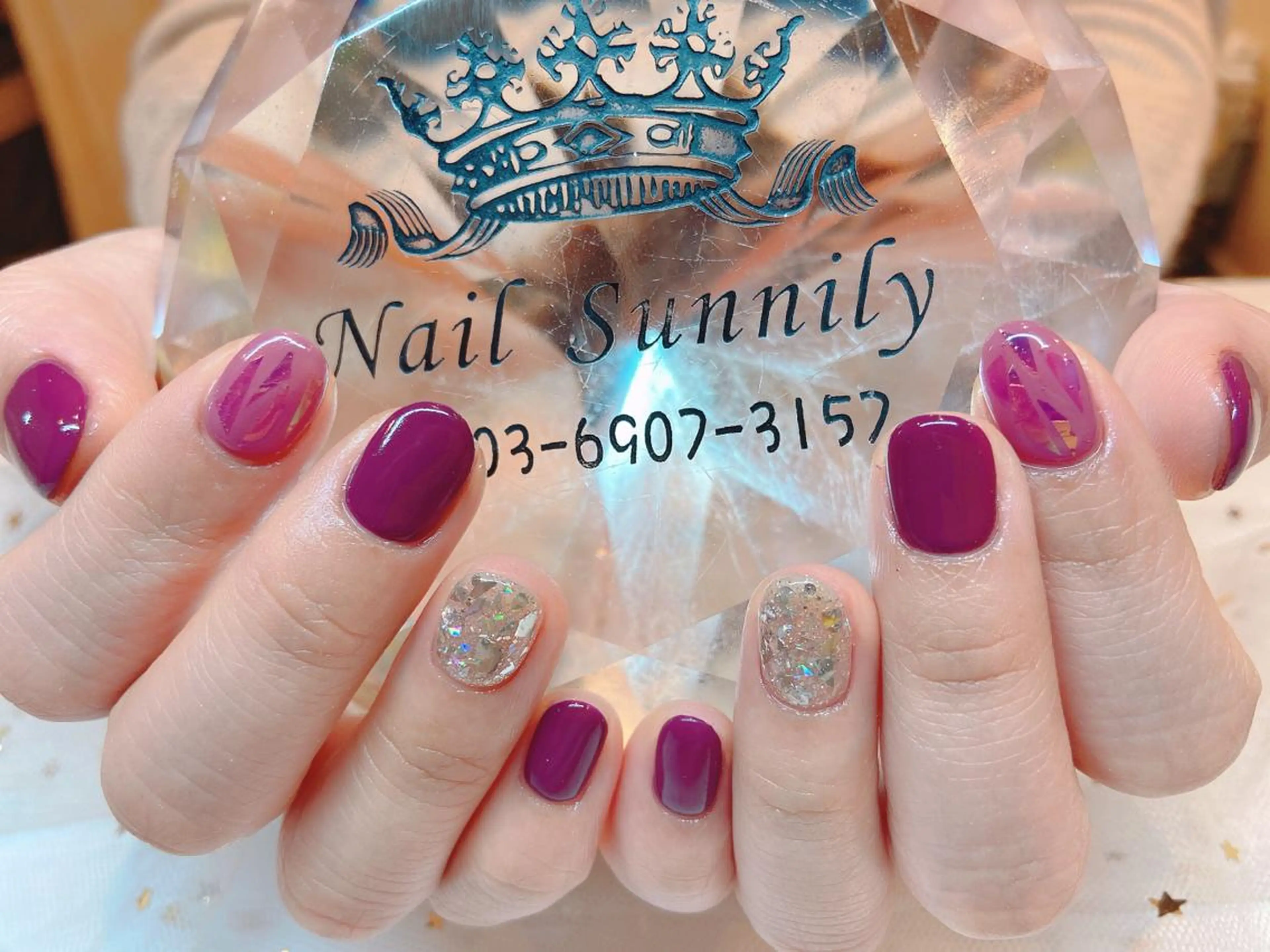 ネイル 長さだし専門店 M2　rikaのネイルデザイン