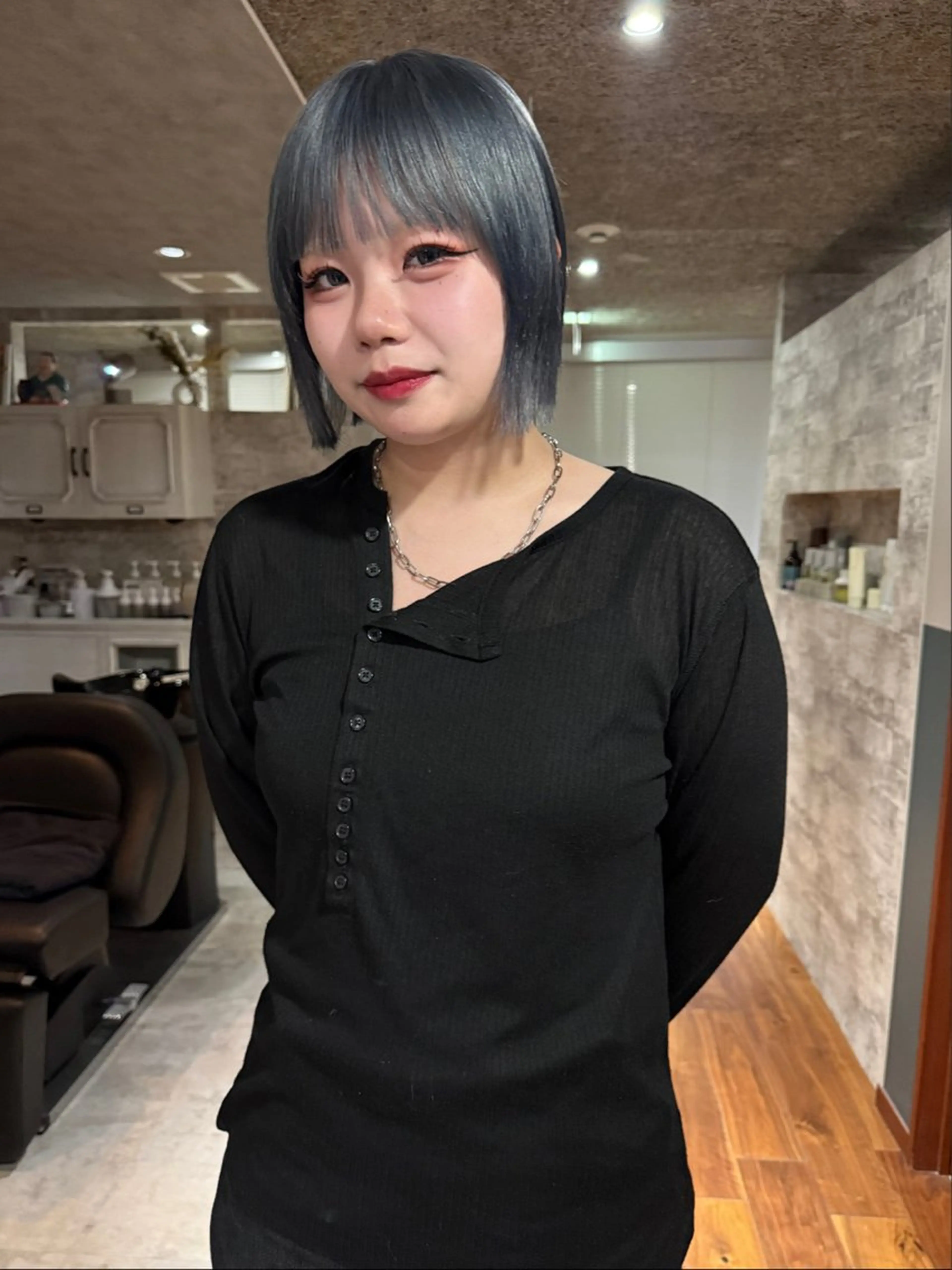 ショート カラー 似合わせカット カット ヘアカラー トリートメント mai / linoah˚✧のヘアスタイル