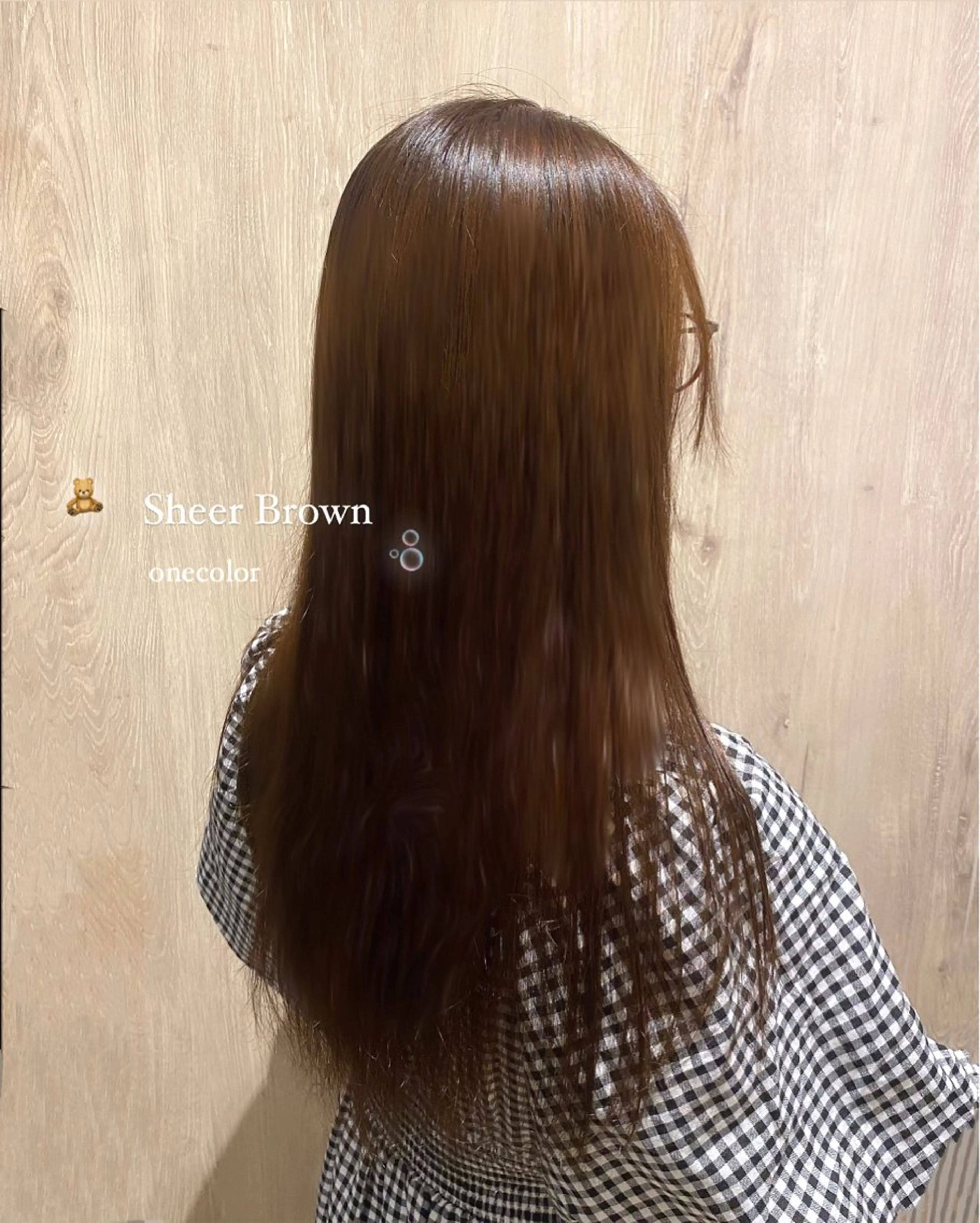 ロング balance.hair&eyelash所属・balance. 後藤 千沙のヘアスタイル