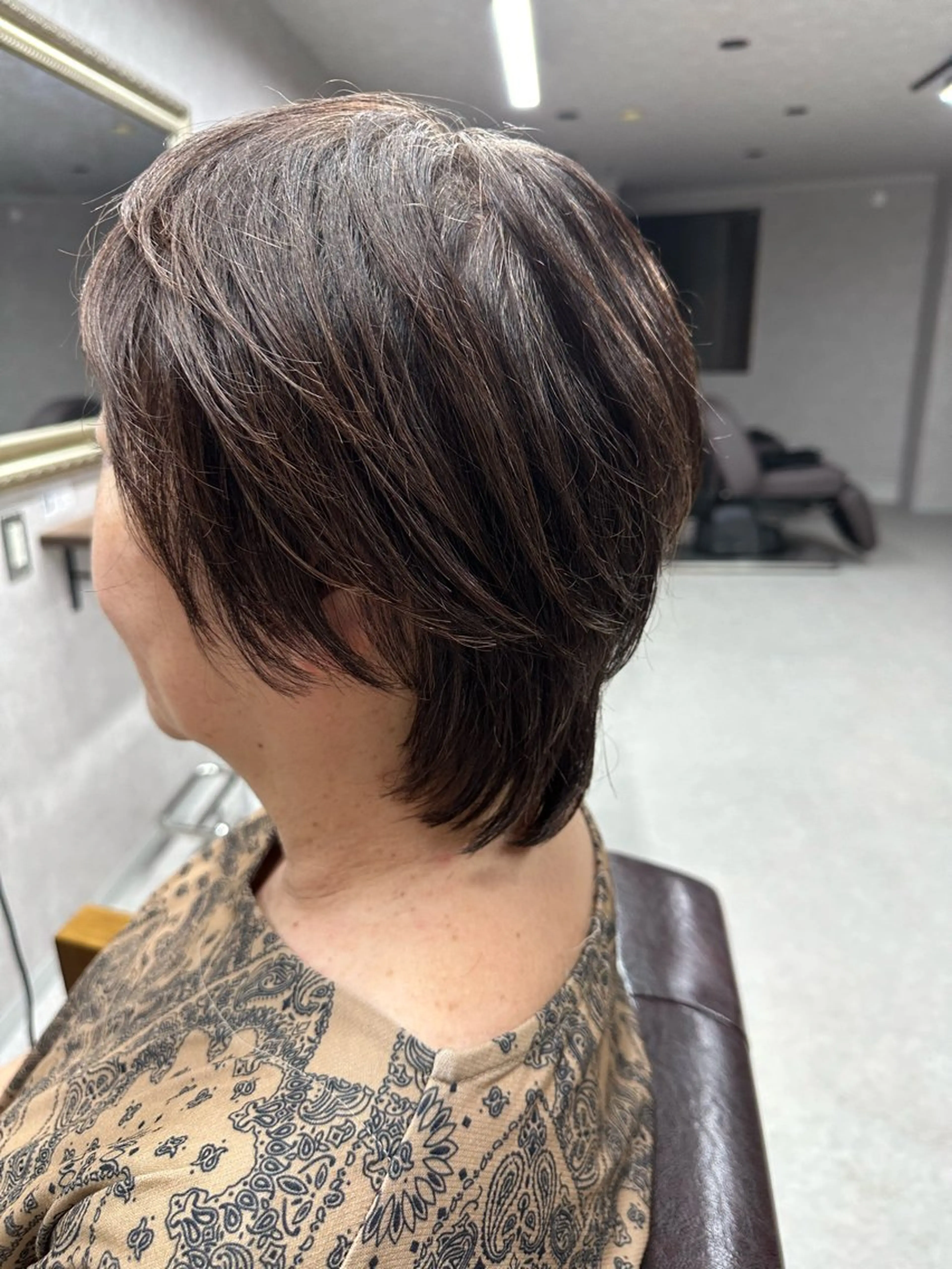 ショート カット ヘアカラー トリートメント Lien 深井店のヘアスタイル