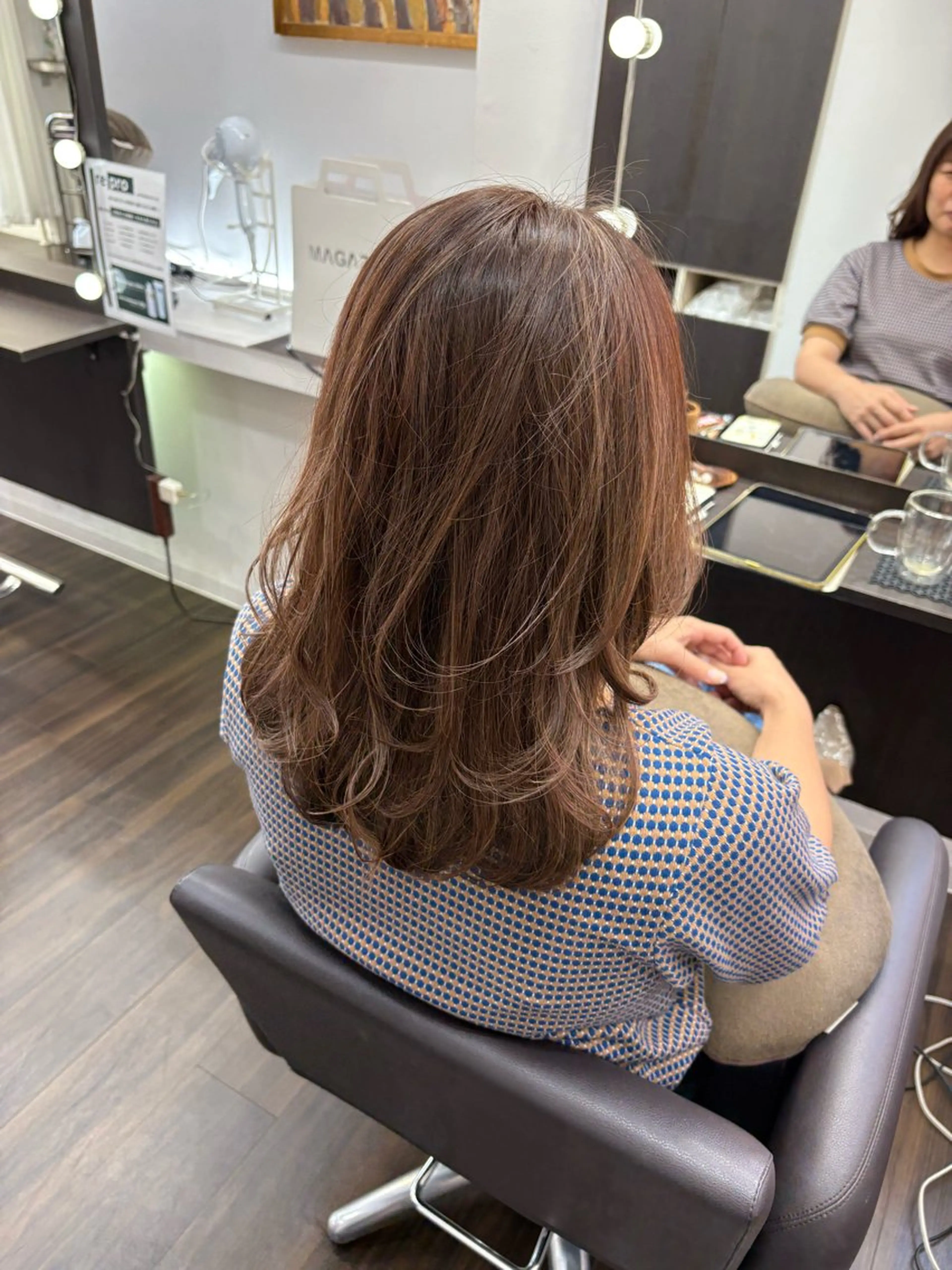 セミロング カット ヘアカラー トリートメント ヘッドスパ 髪質改善FORMA 💫S.Katohのヘアスタイル