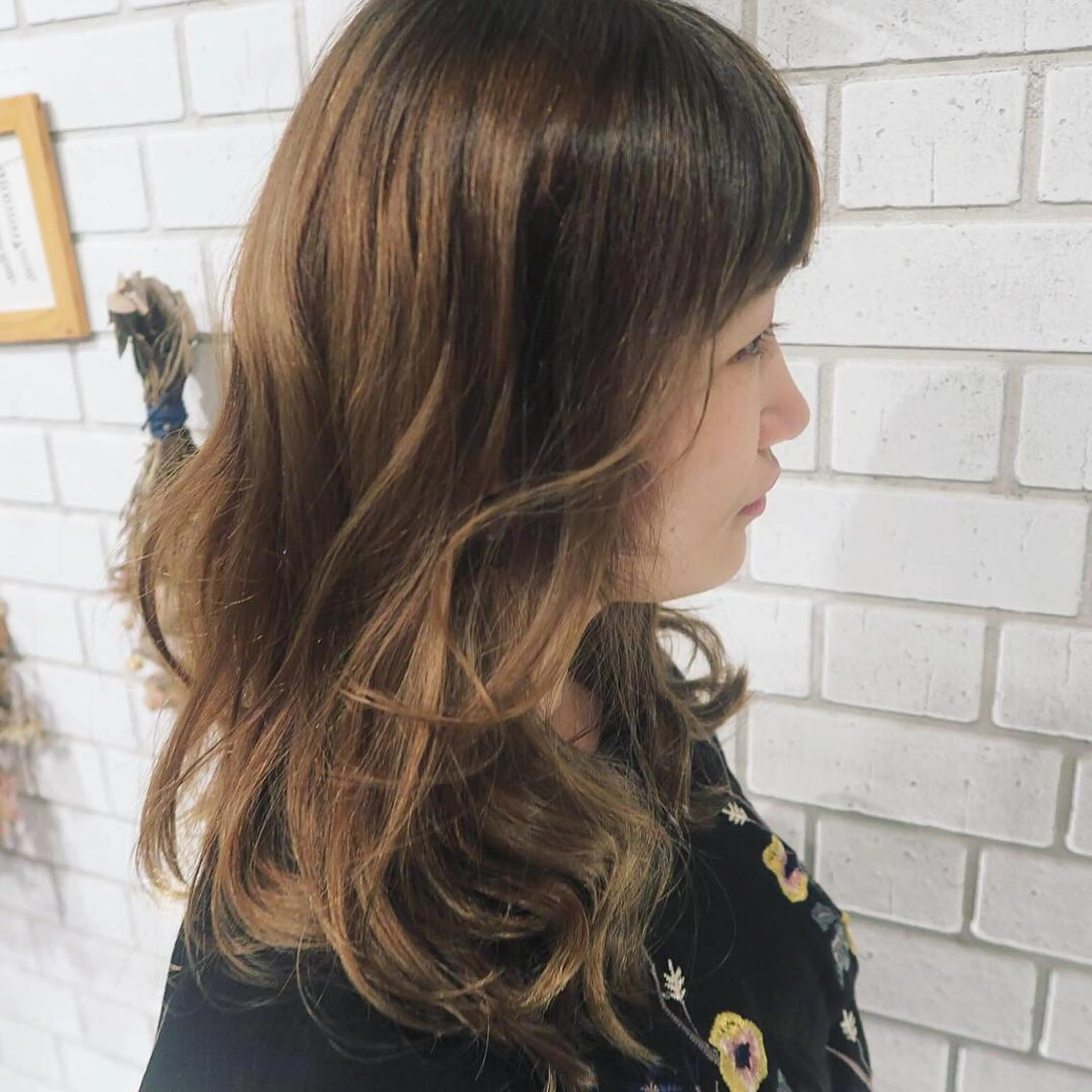 ロング カラー CODE.LINE所属・中川 竜誠のヘアスタイル