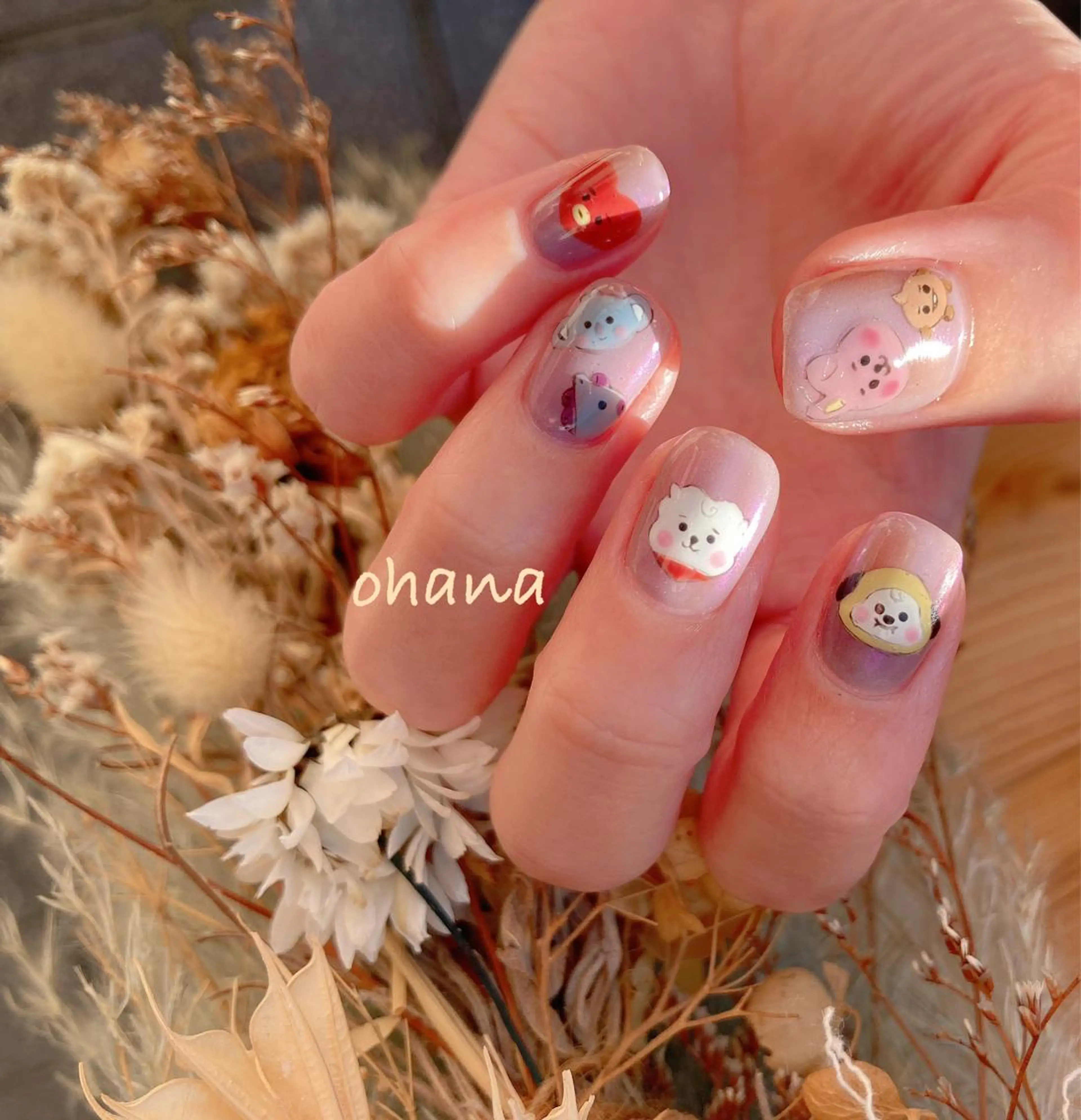 ネイル オーロラネイル べっ甲ネイル ボルドー 長さ出し フットネイル nailroom OHANA所属・nailroom OHANA🌴のネイルデザイン