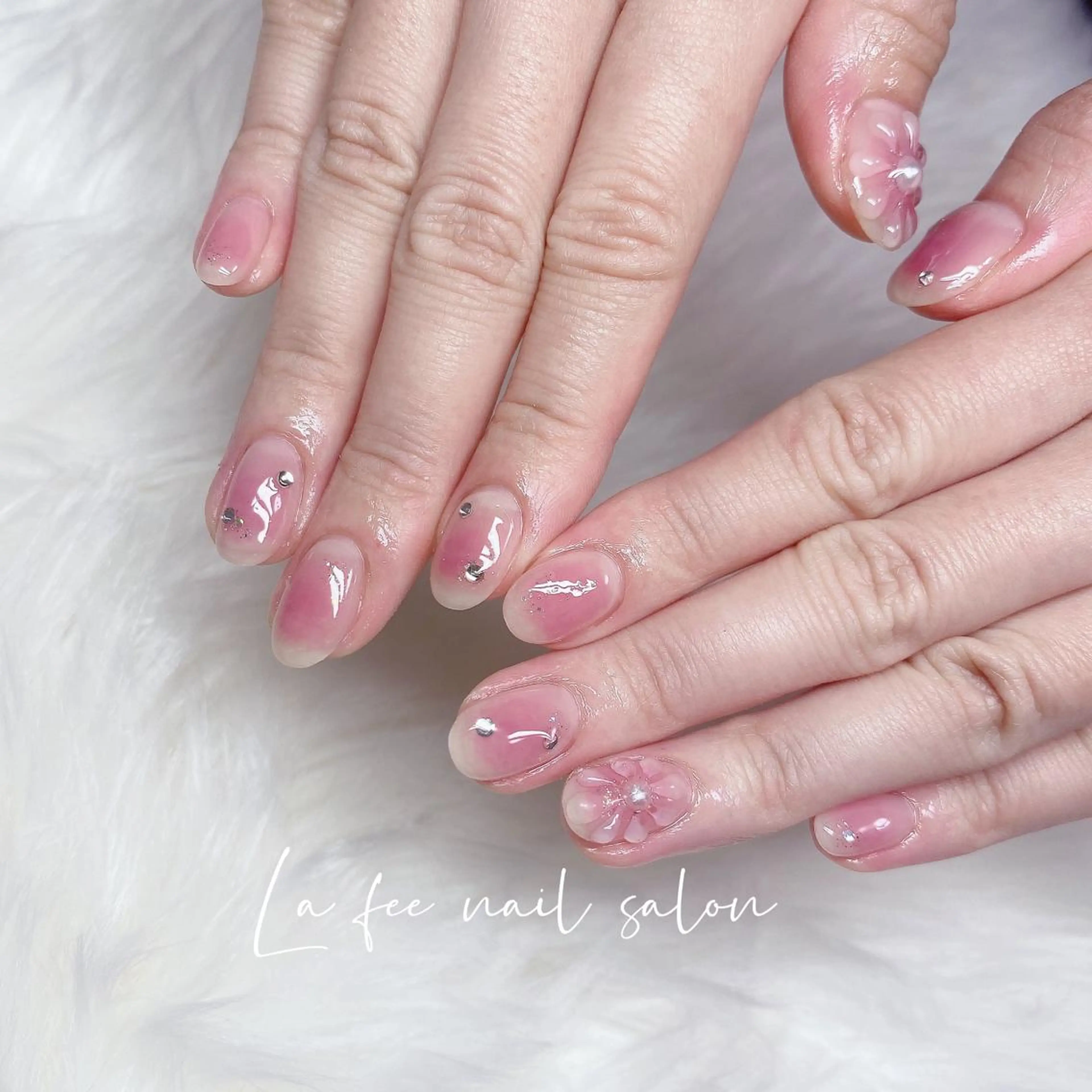 ネイル ハンドネイル ハンドケア La feeのネイルデザイン
