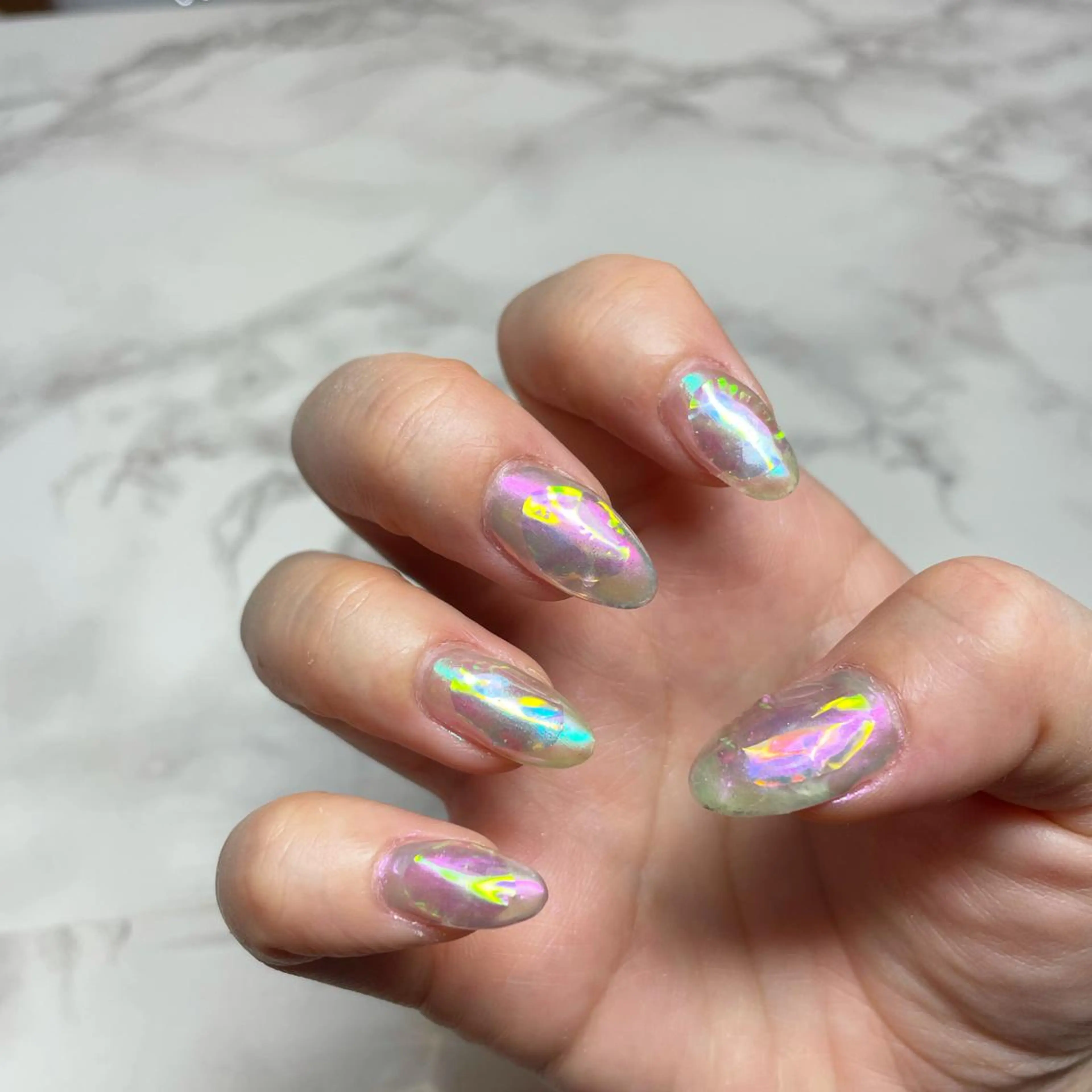 ネイル 氷ネイル・うるうるネイル EPICHA NAILのネイルデザイン