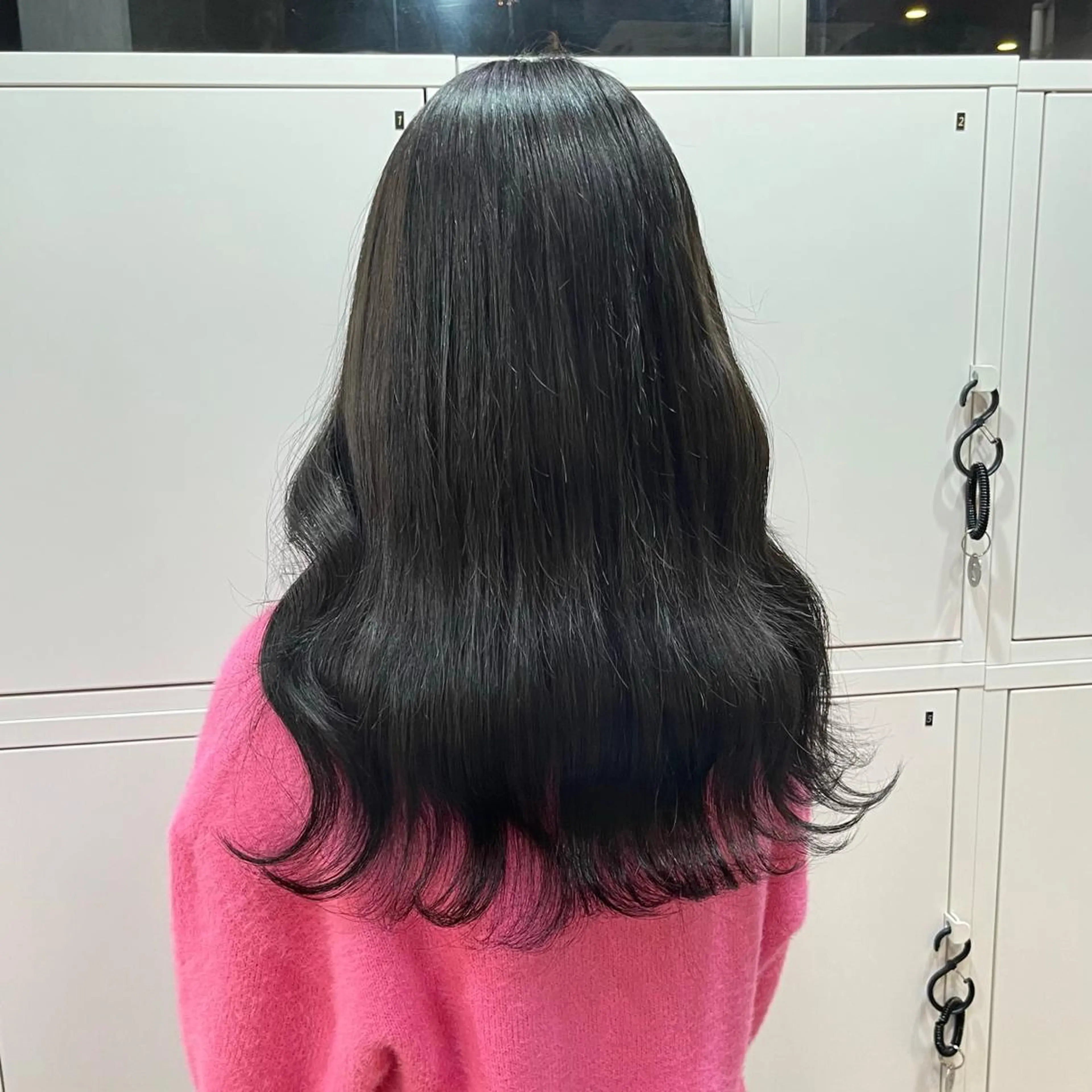 ロング カラー あ あのヘアスタイル