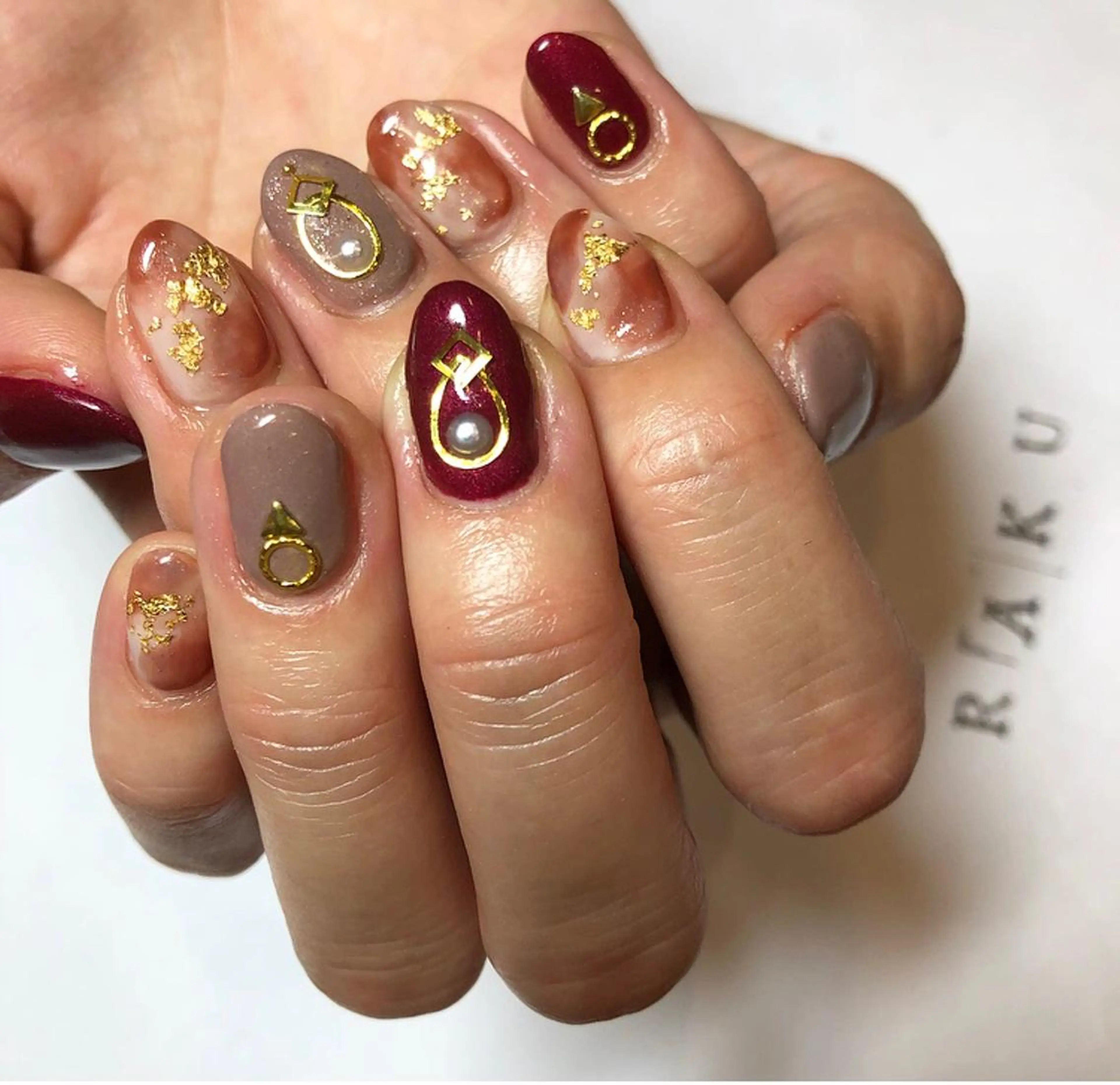 ネイル 駒月 明日香のネイルデザイン