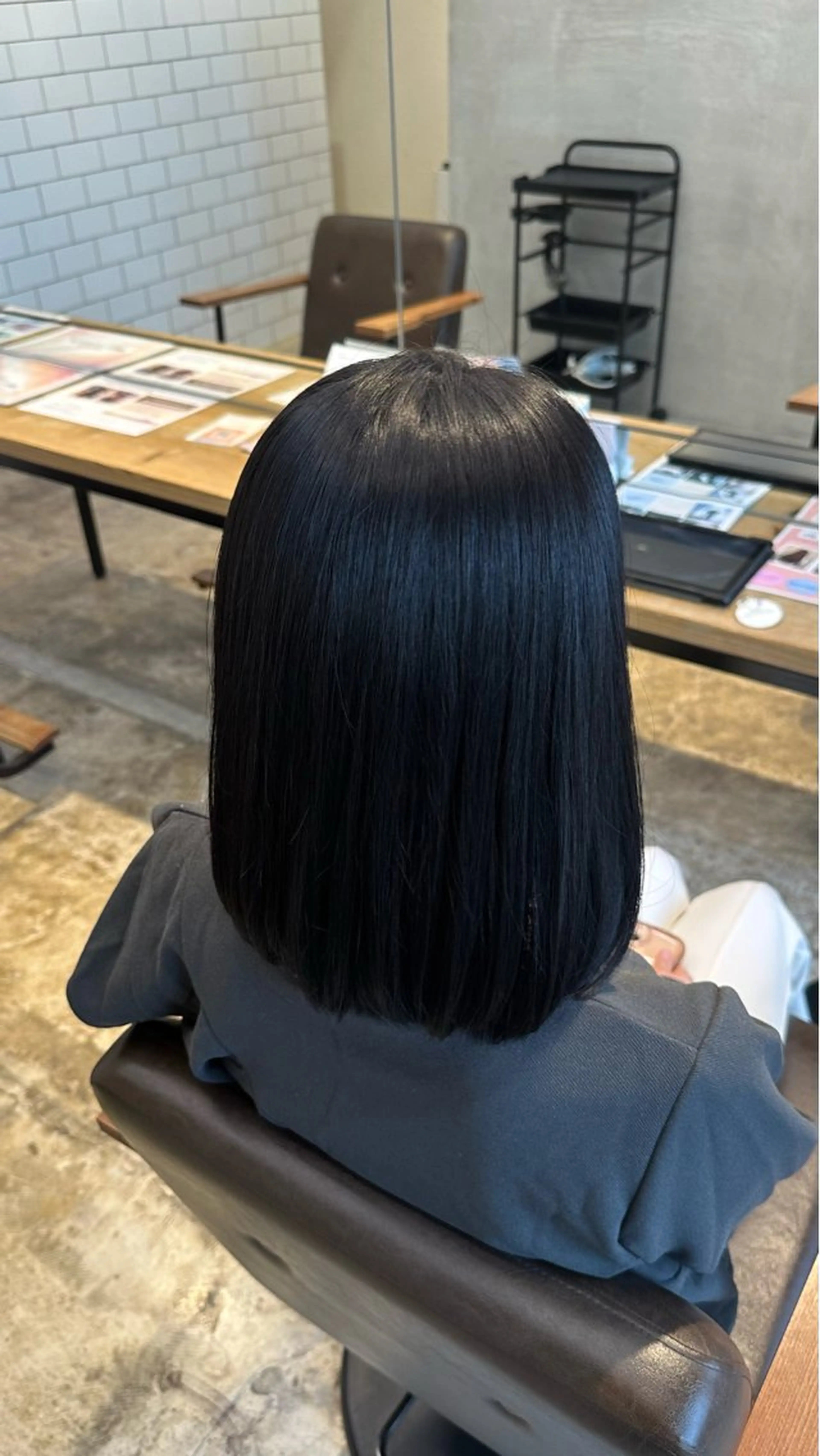 カラー 北川 ななのヘアスタイル