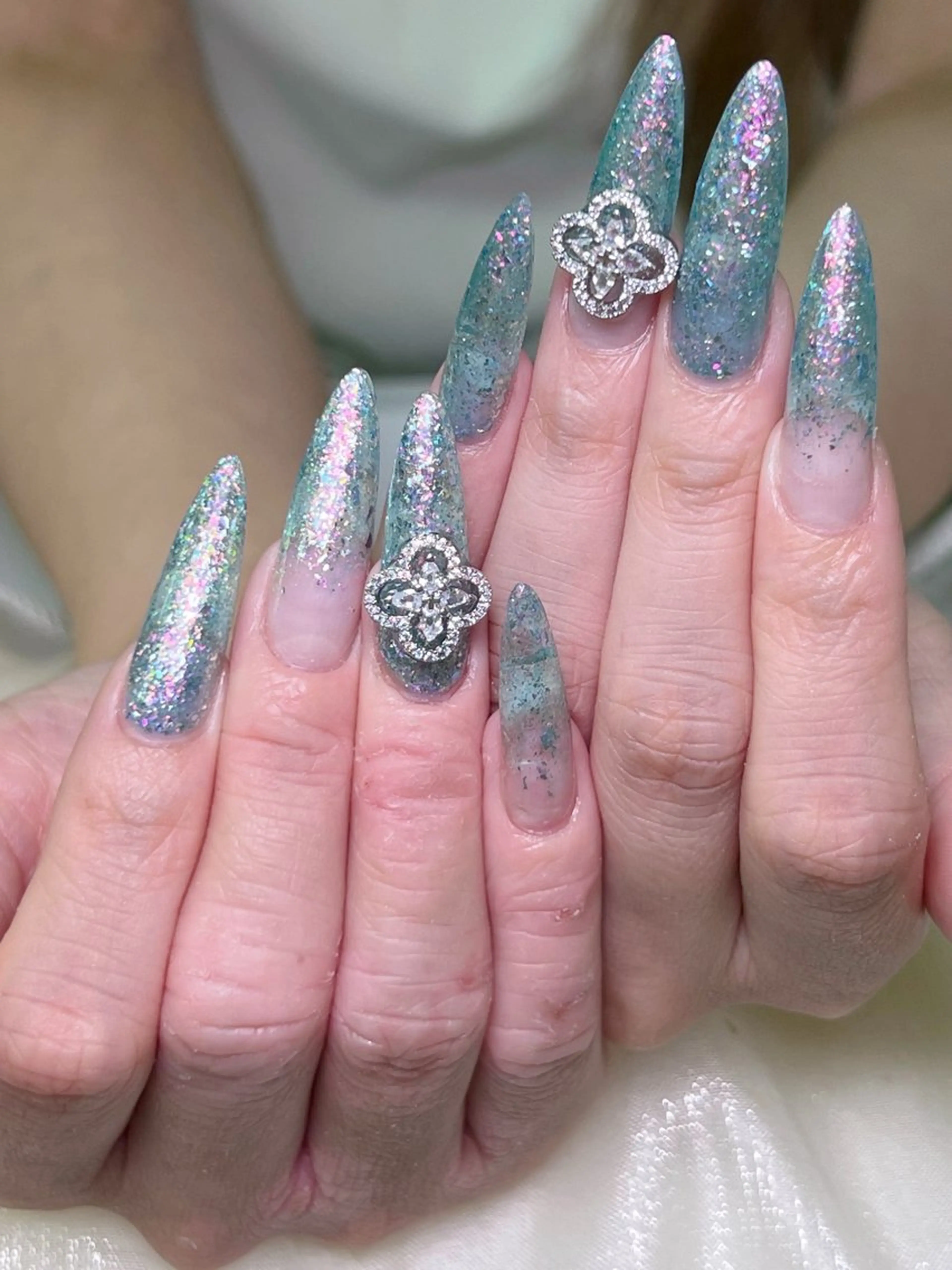 ネイル ロングネイル lucky nail 歌舞伎町のネイルデザイン