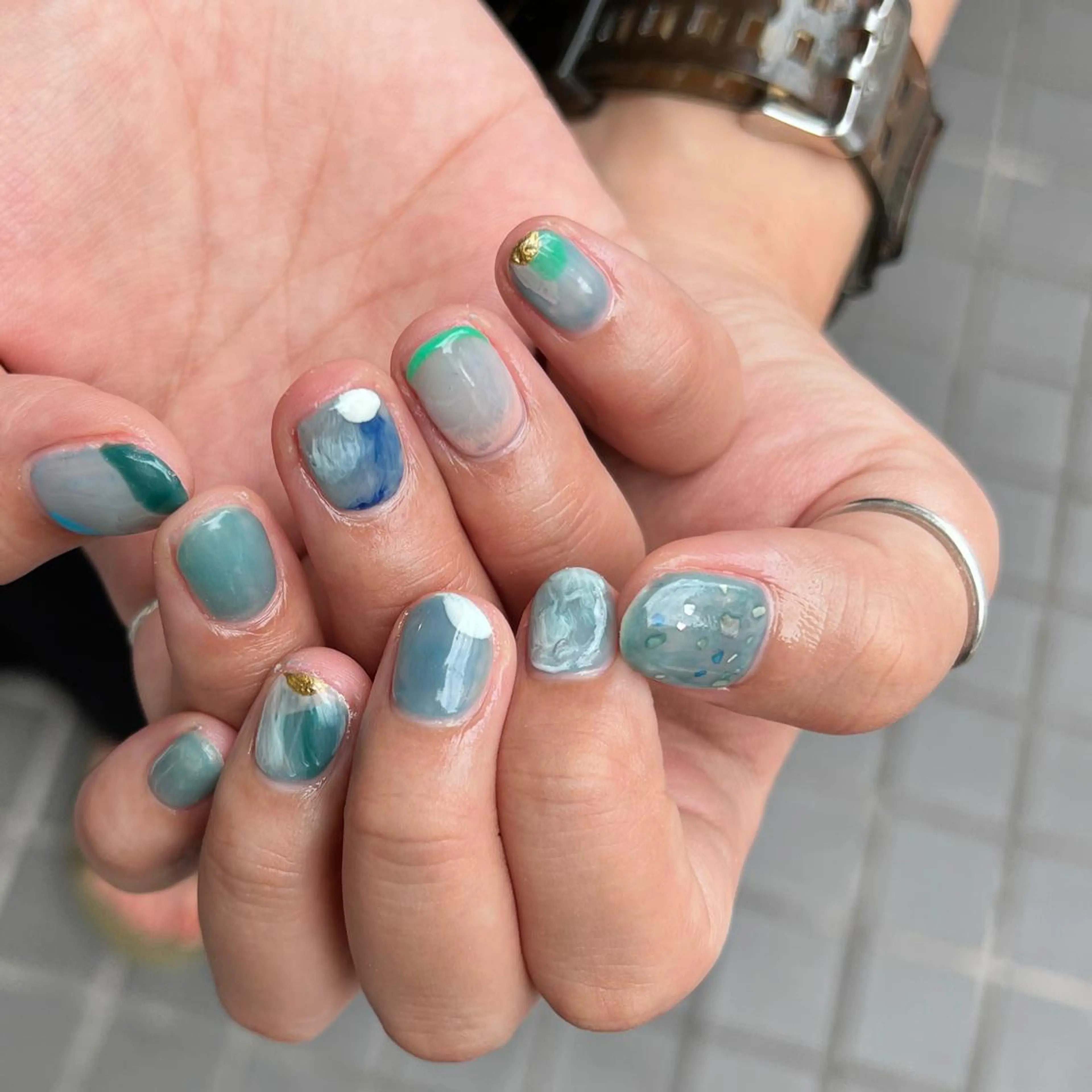 ネイル ハンドネイル 河野 弥月のネイルデザイン