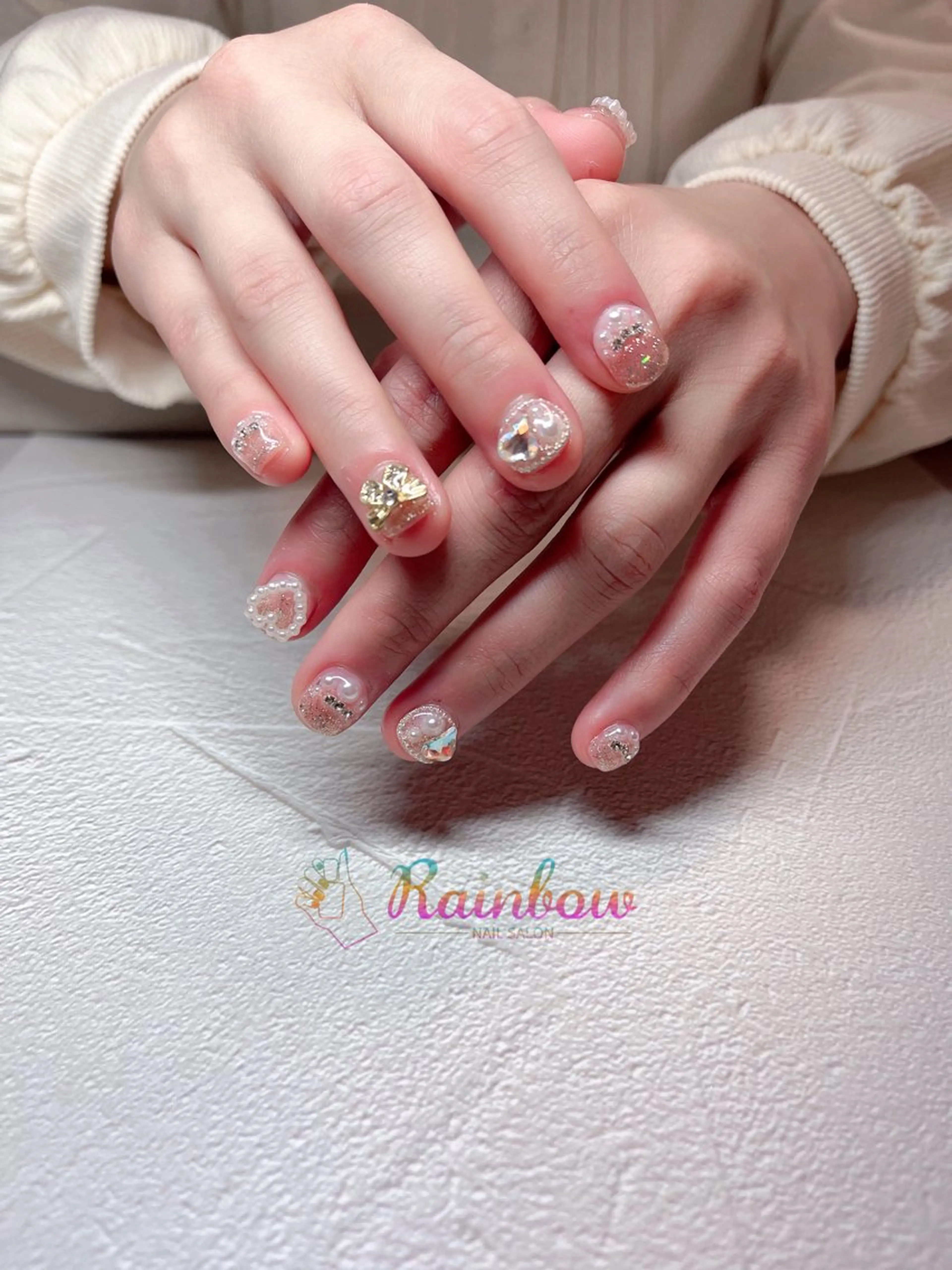 ネイル ハンドネイル Rainbow Nailのネイルデザイン