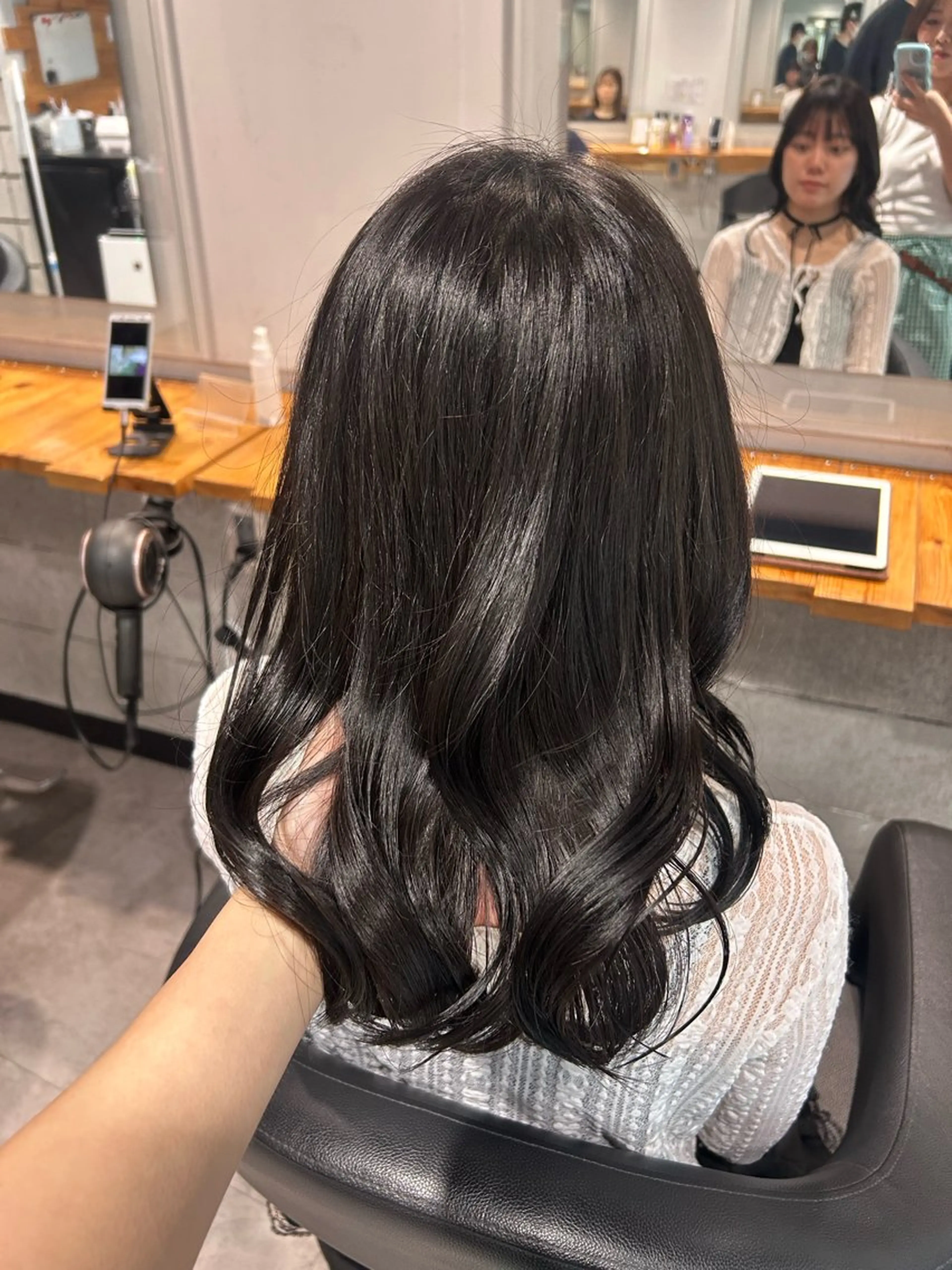 ロング カット ヘアカラー ヘッドスパ 韓国Style♡ Nanami🇰🇷のヘアスタイル