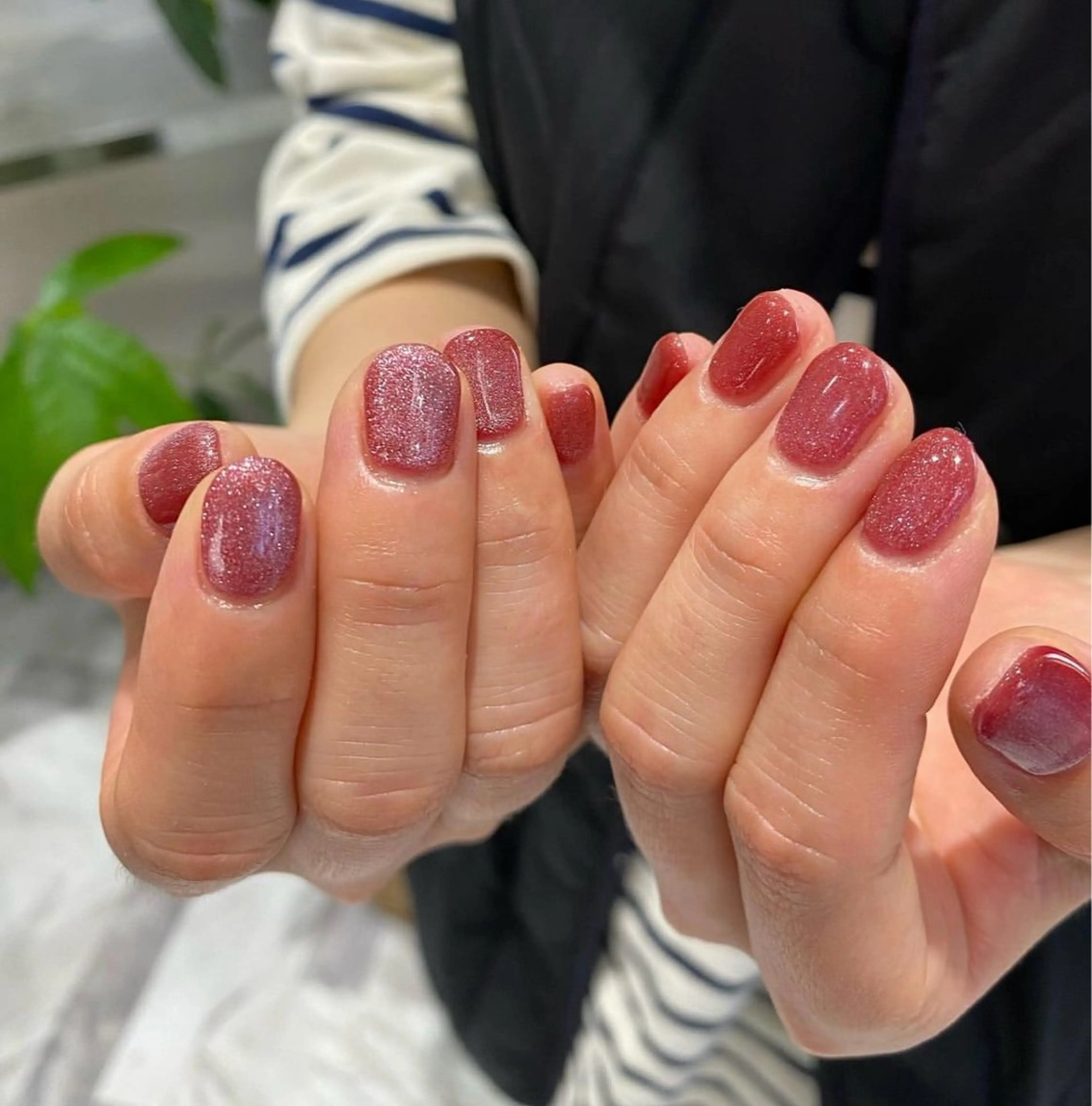 ネイル sawaka🪽うる 艶カラー/レイヤーのヘアスタイル