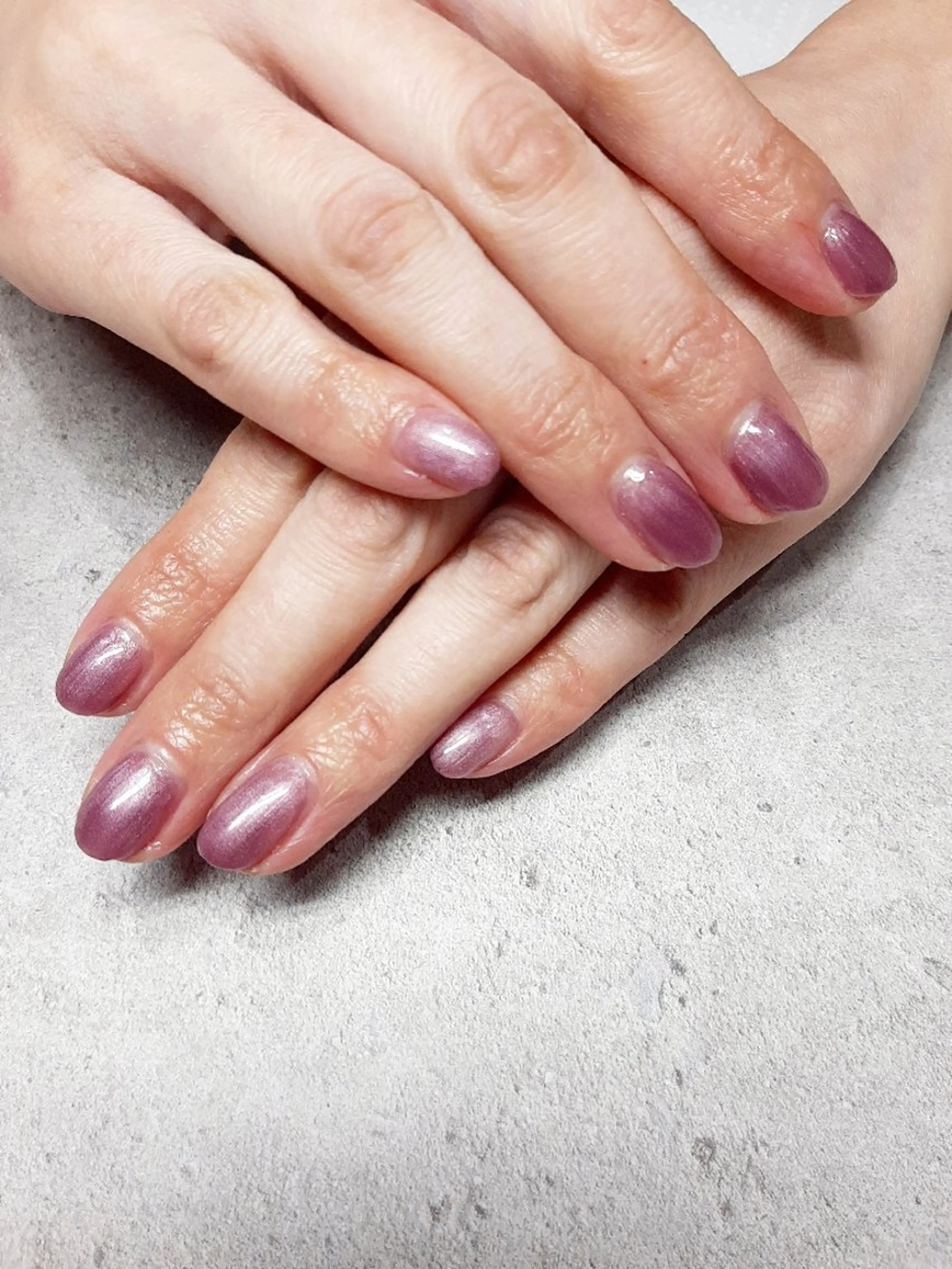 ネイル ワンカラーネイル 仁平 真紀のネイルデザイン