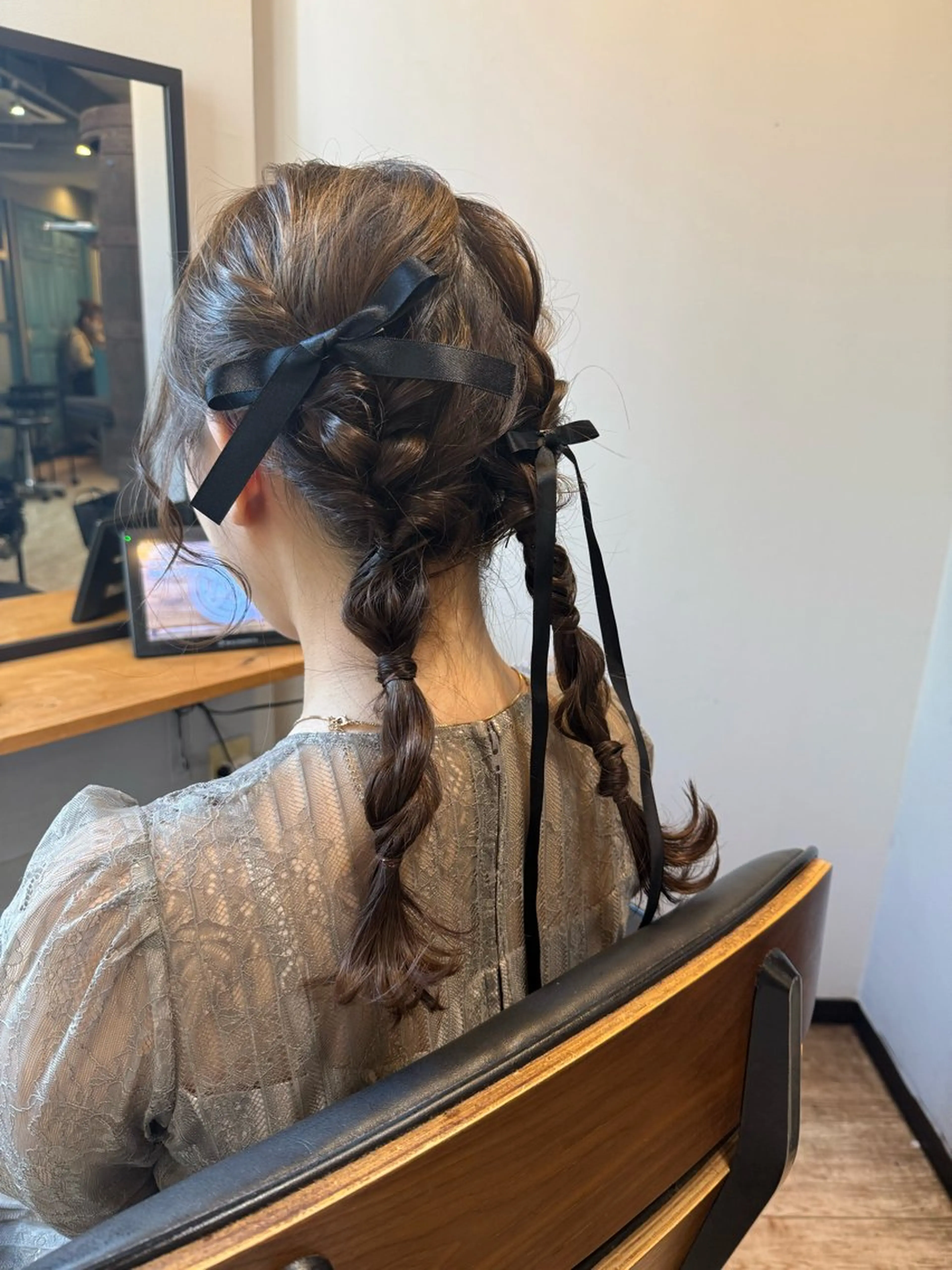 ロング 加藤 まりえのヘアスタイル