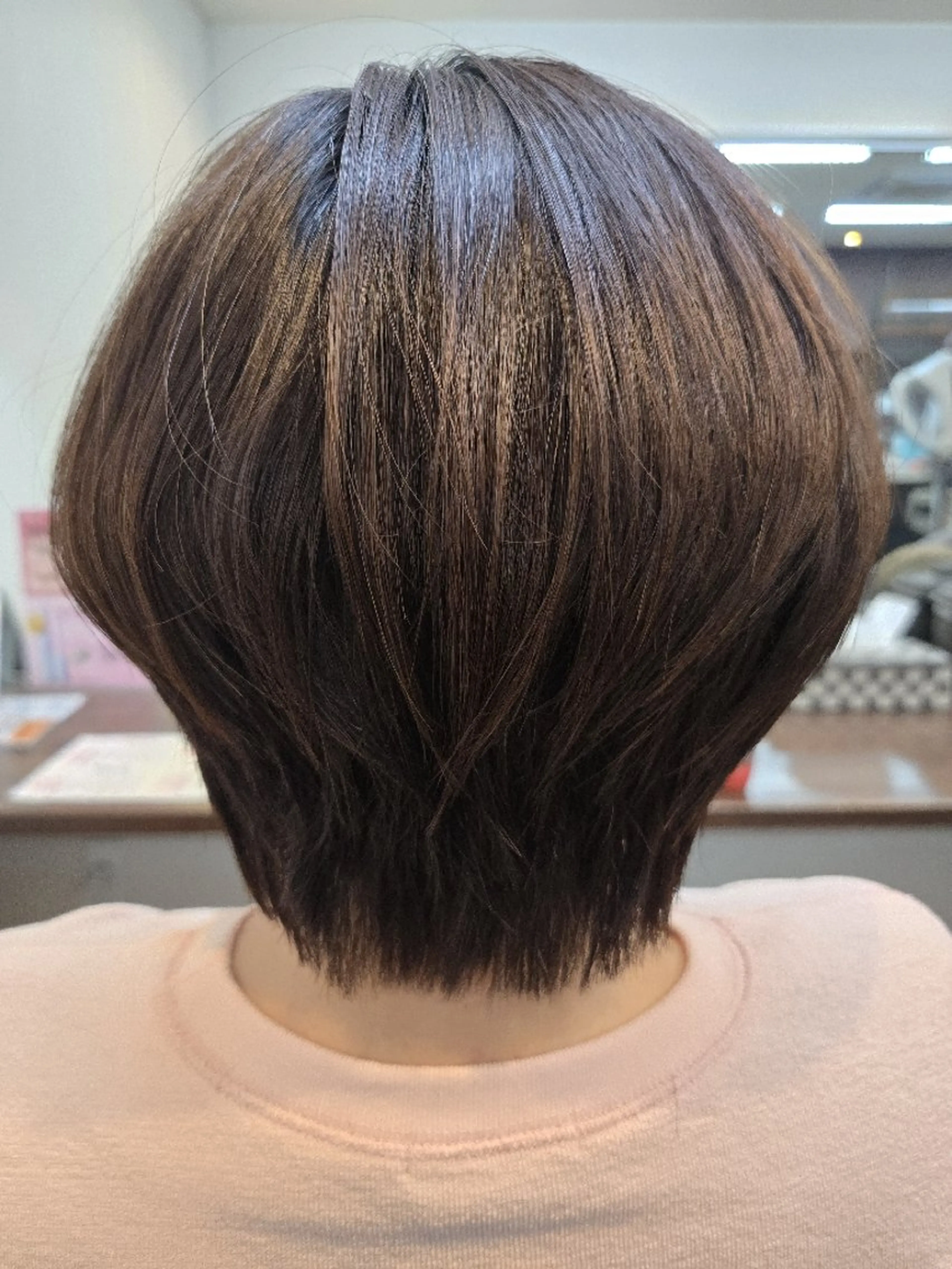 ショート ショートボブ ボブ ショートヘア ENOMOTO所属・寺西 なおのヘアスタイル