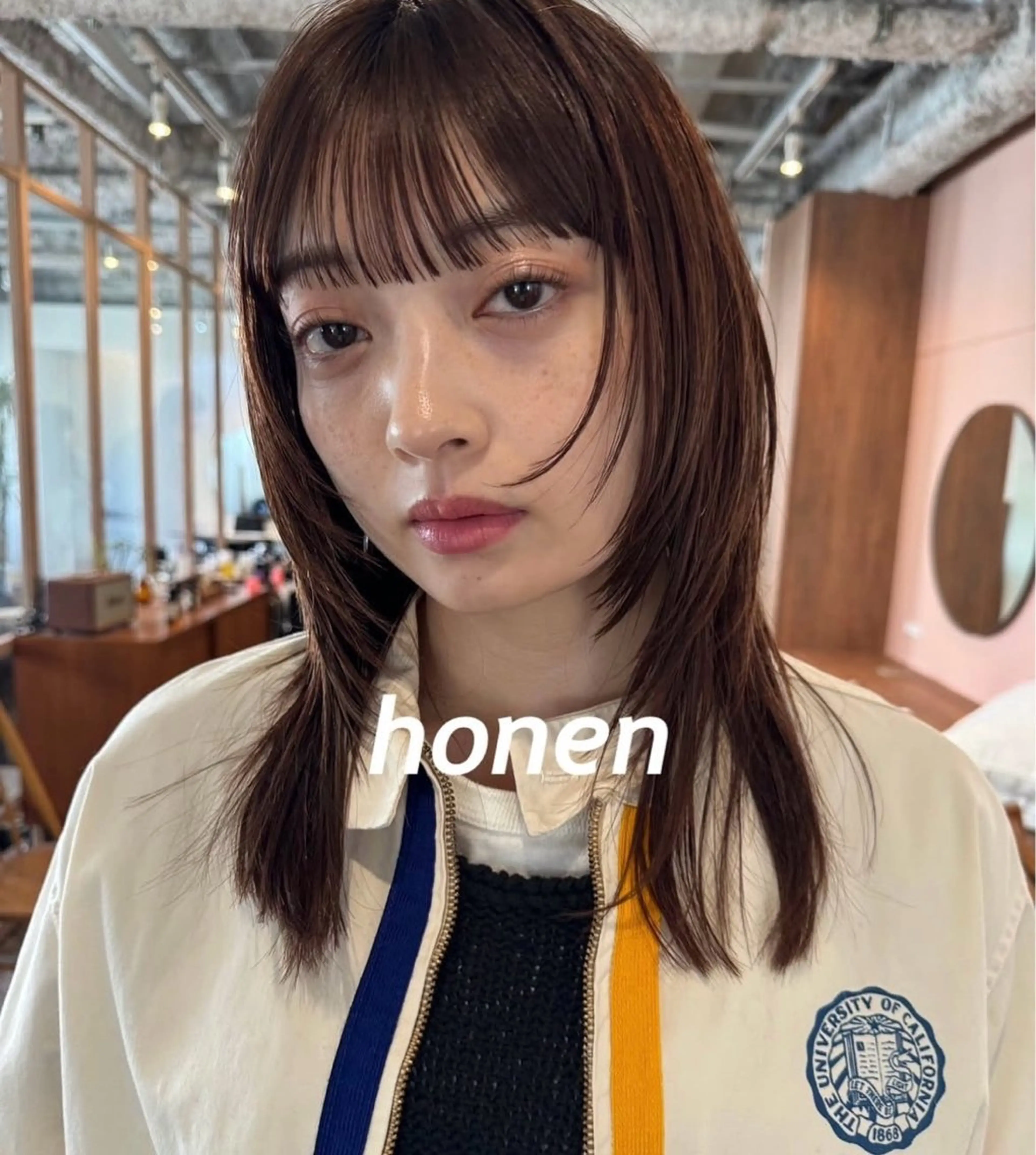 似合わせカット＋シャンプー【honen薬院/薬院大通】の写真