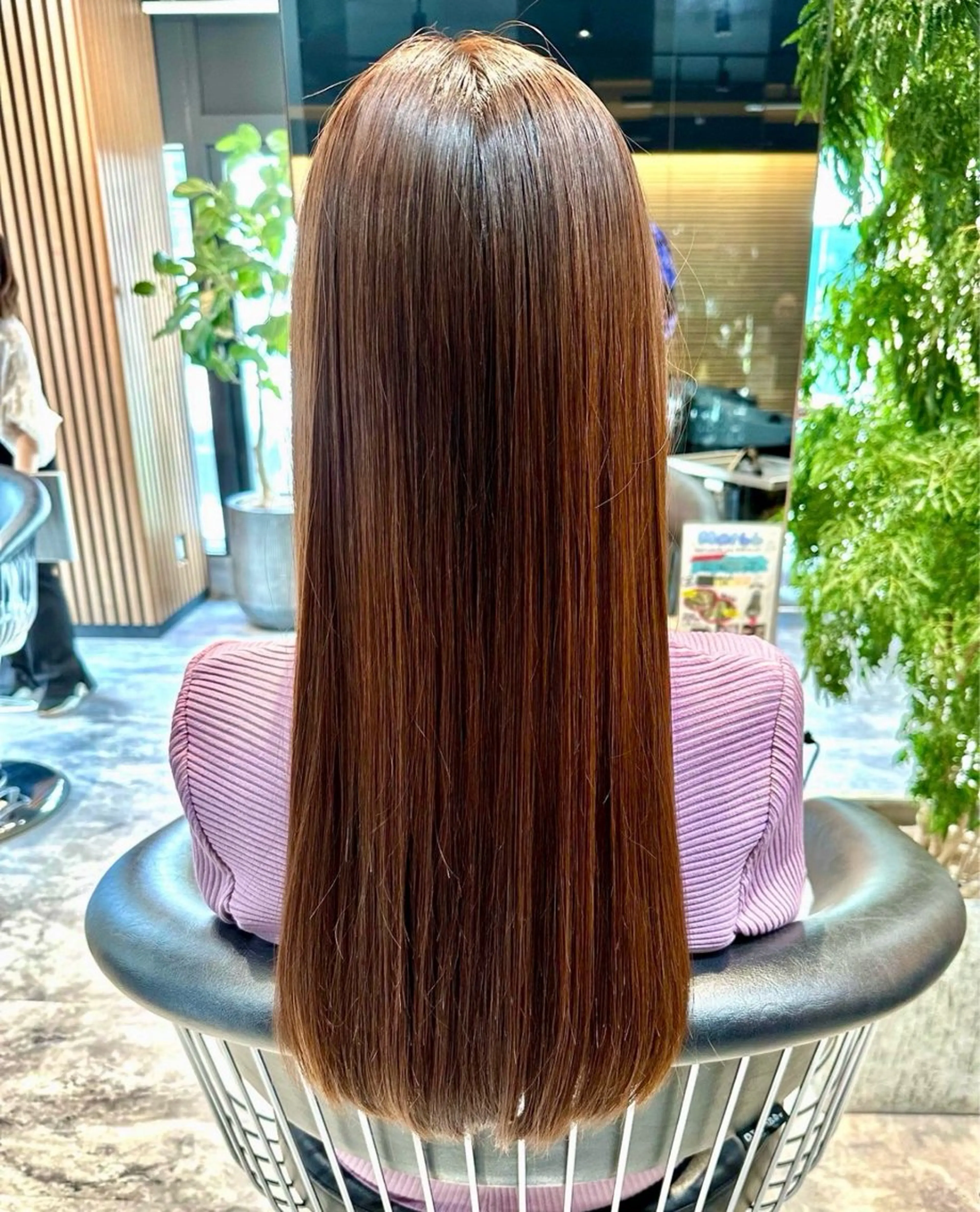 ロング カラー Respia所属・細貝 和のヘアスタイル