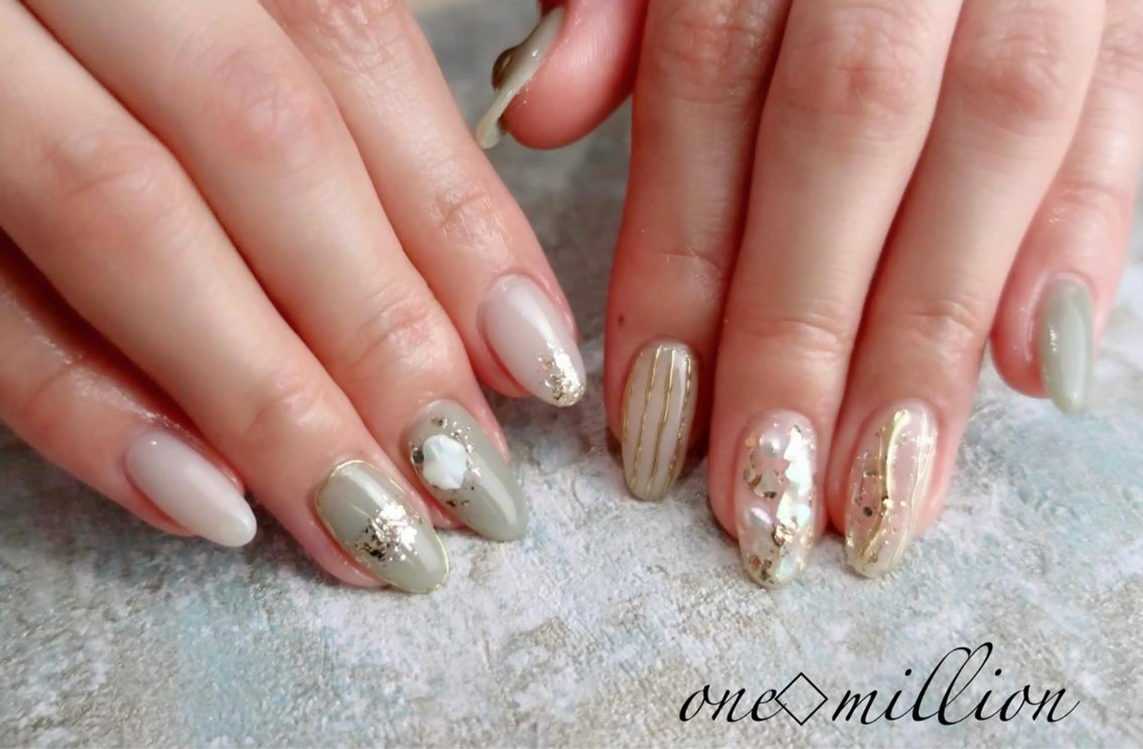 ネイル nail salon ワンミリオンのネイルデザイン
