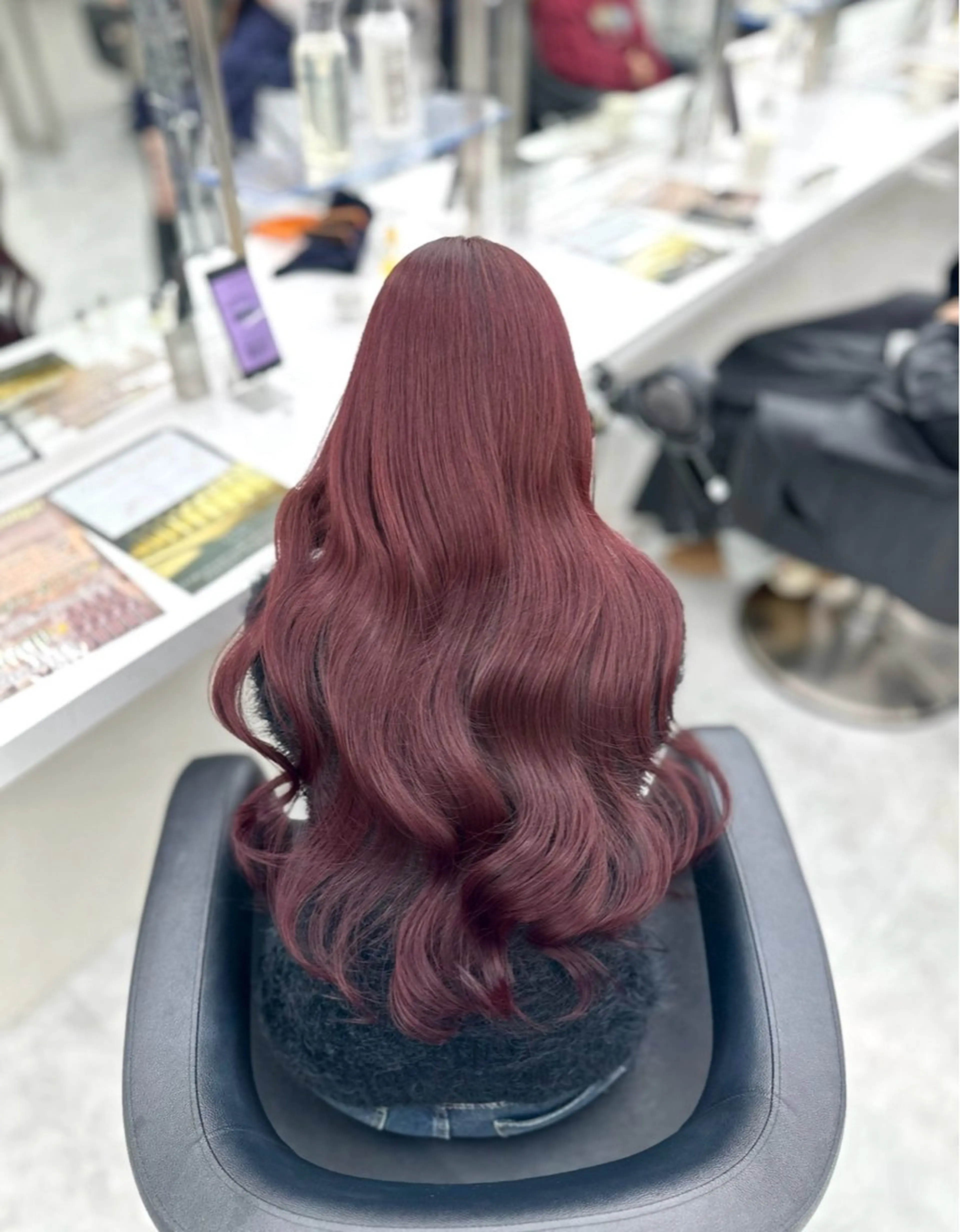 ロング カラー ヘアカラー mina/暖色カラー 🥀韓国風カット🥀のヘアスタイル