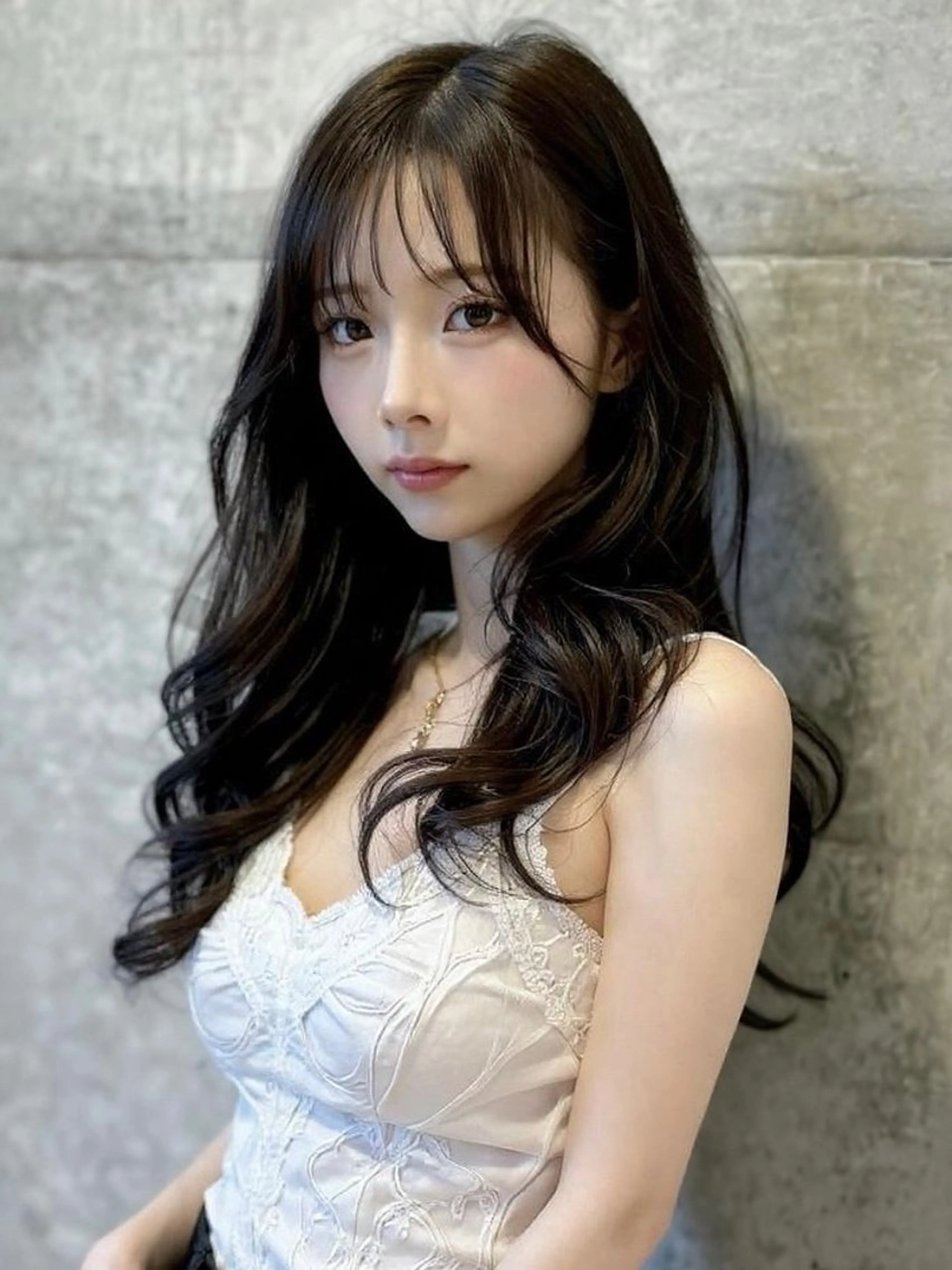 ミディアム カット ヘアカラー トリートメント サロウィン銀座RAYⅡ所属・❣️髪質改善/ 美髪矯正/沼座悠人のヘアスタイル