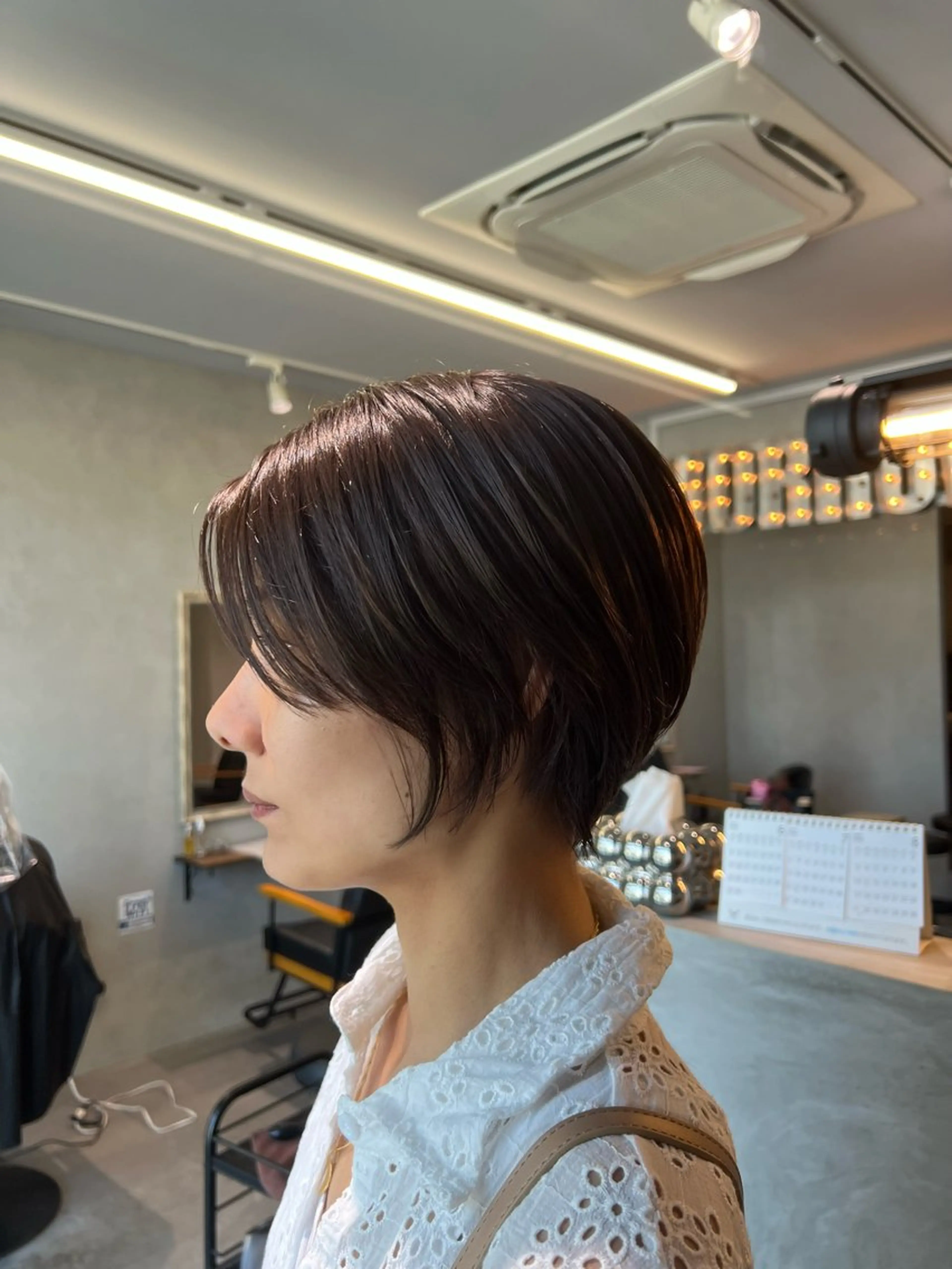 ショート ショートヘア 小顔カット morrow by suntown所属・💙AKANE ハイトーン特化💙のヘアスタイル