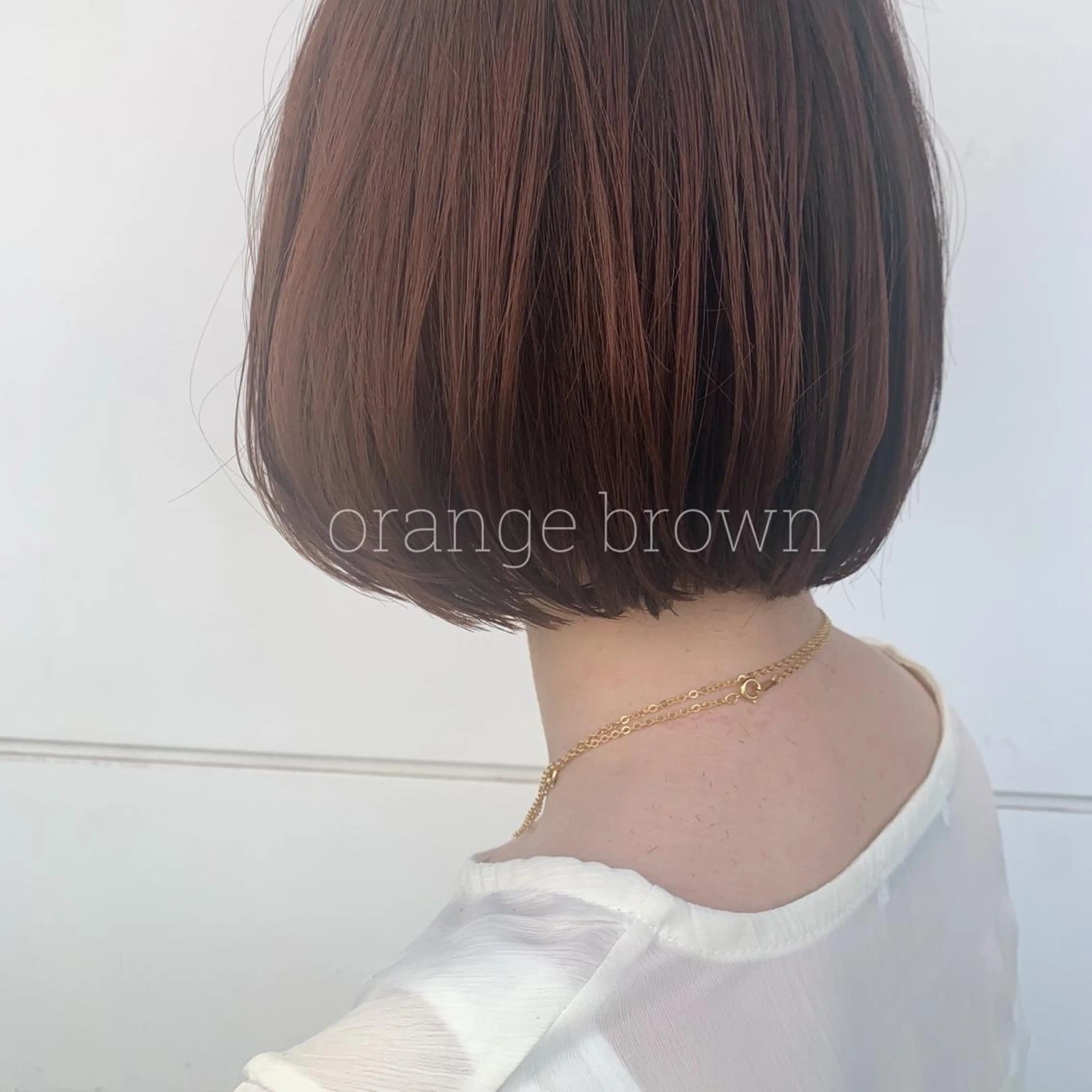 ミディアム カラー RINA🧤 デザインとボブのヘアスタイル