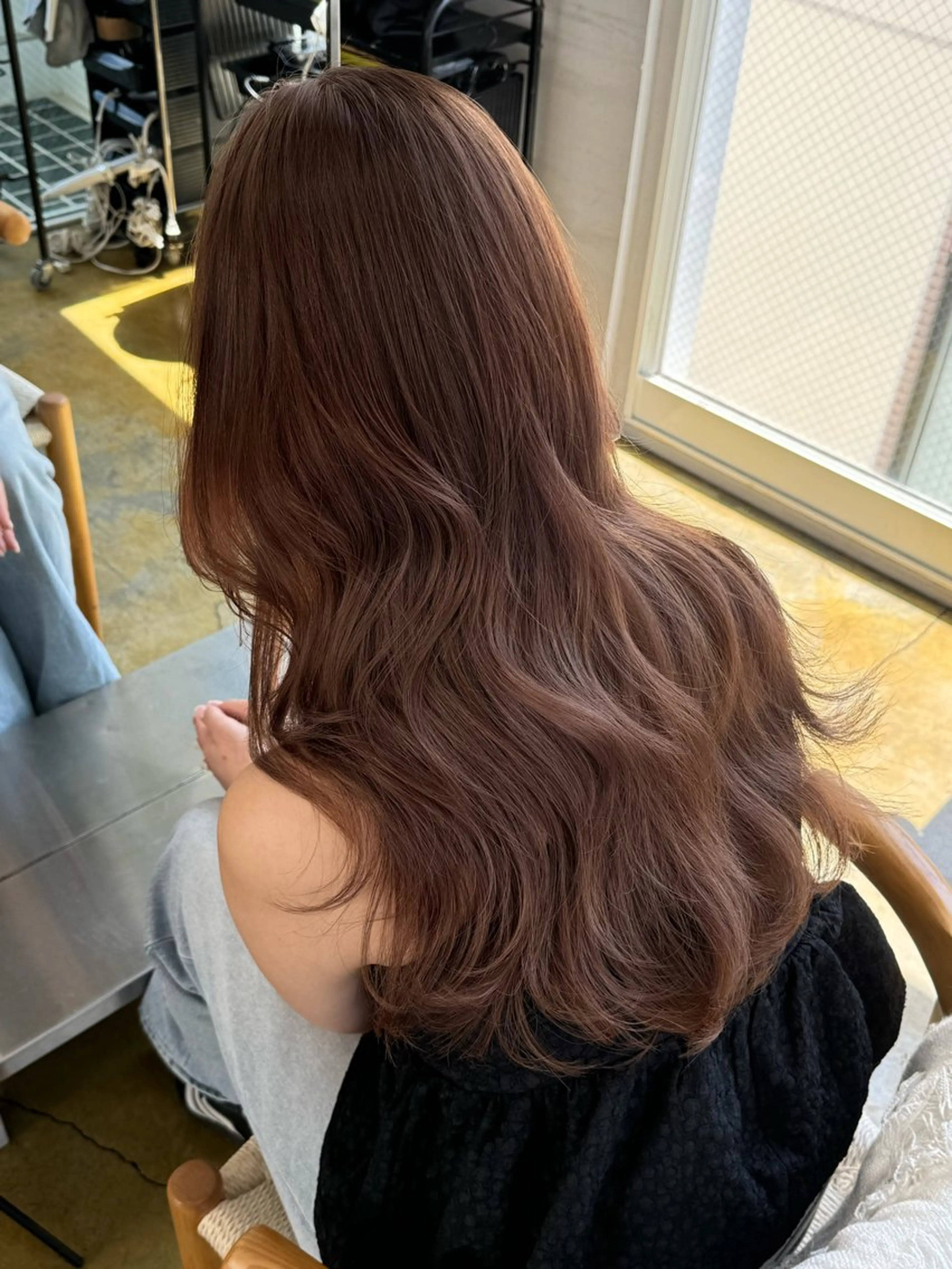 カット+透明感ワンカラー♡+1stepトリートメント ✨の写真