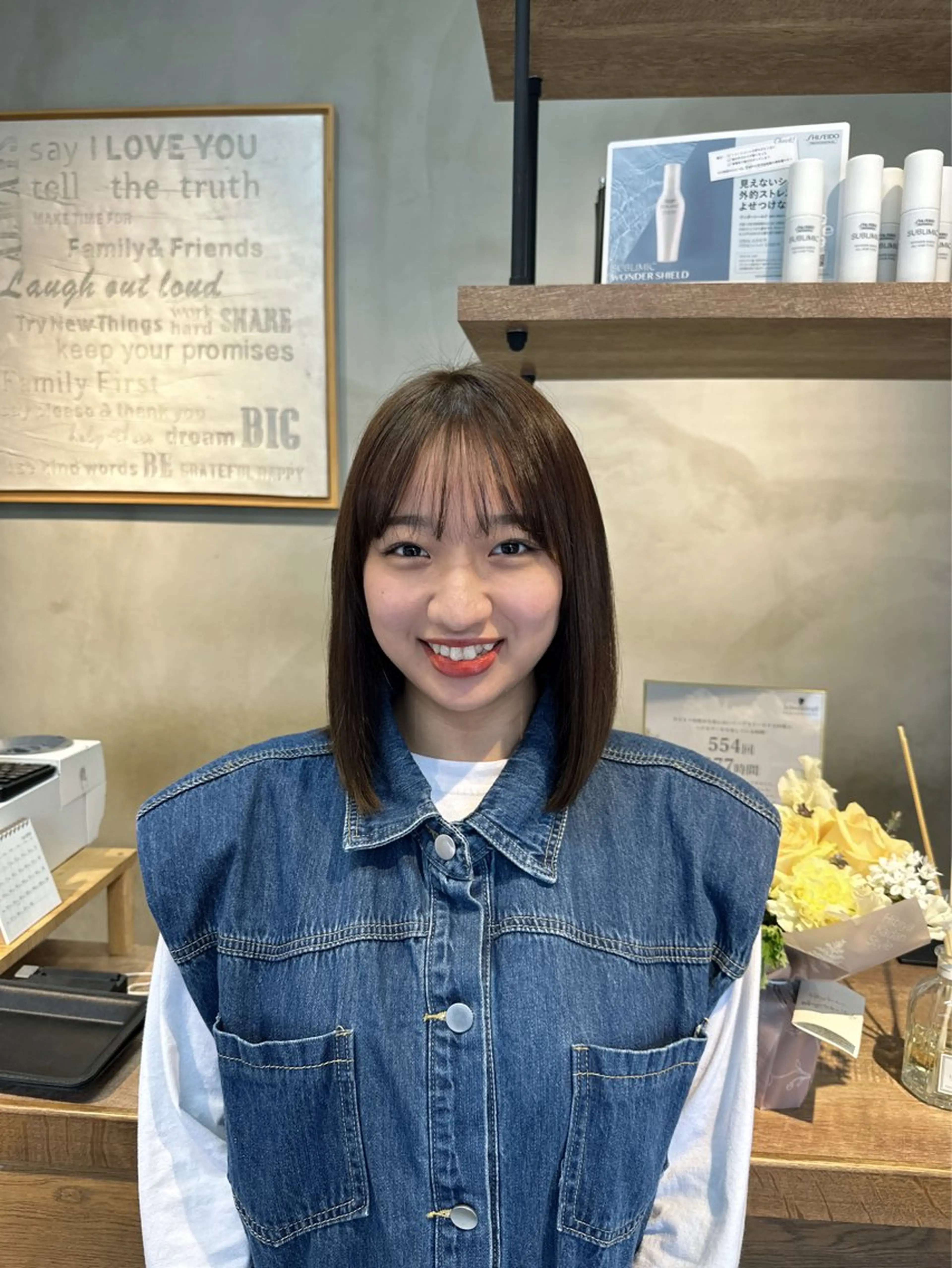 ミディアム カラー パーマ ヘアアレンジ メンズ キッズ メンズウルフカット 顔まわりレイヤー 顔周りカット 髪質改善 レイヤーカット 🌈髪質改善TR 艶カラーユウダイ🌈のヘアスタイル