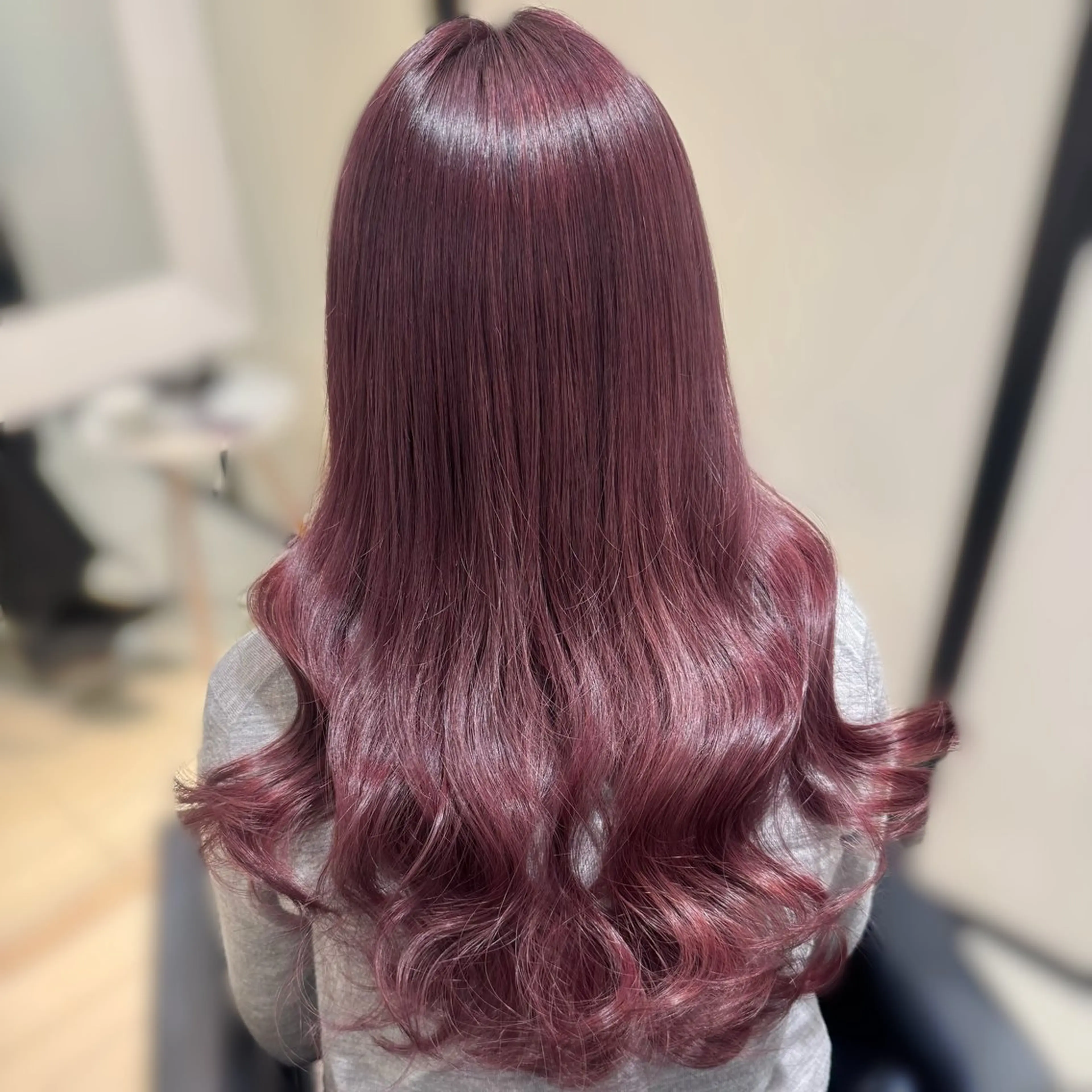 ロング カラー カット ヘアカラー トリートメント kana ブリーチなしカラー✨のヘアスタイル