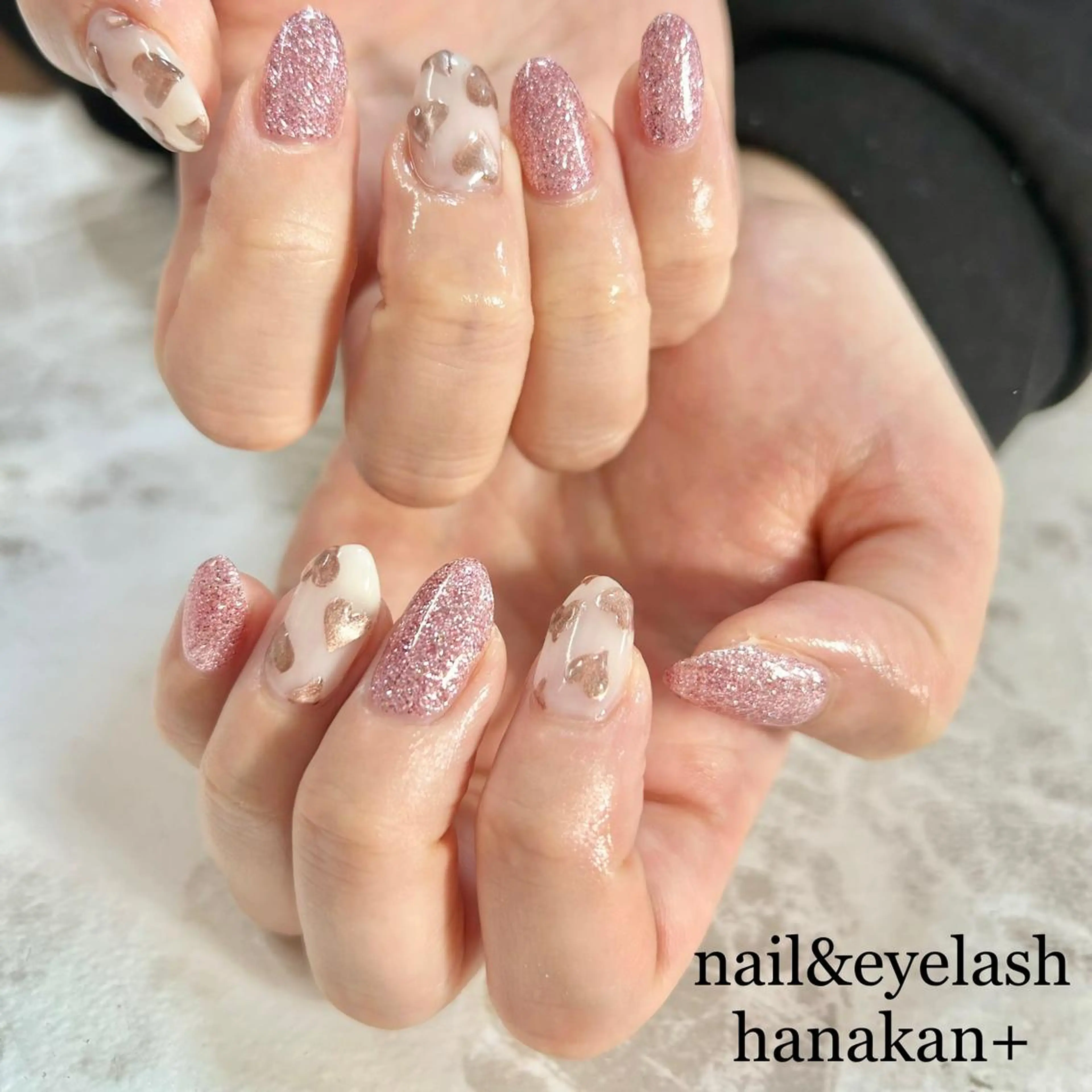 《リピーター》オフケア込み　ワンカラーorラメグラ（アート4本付き）の写真