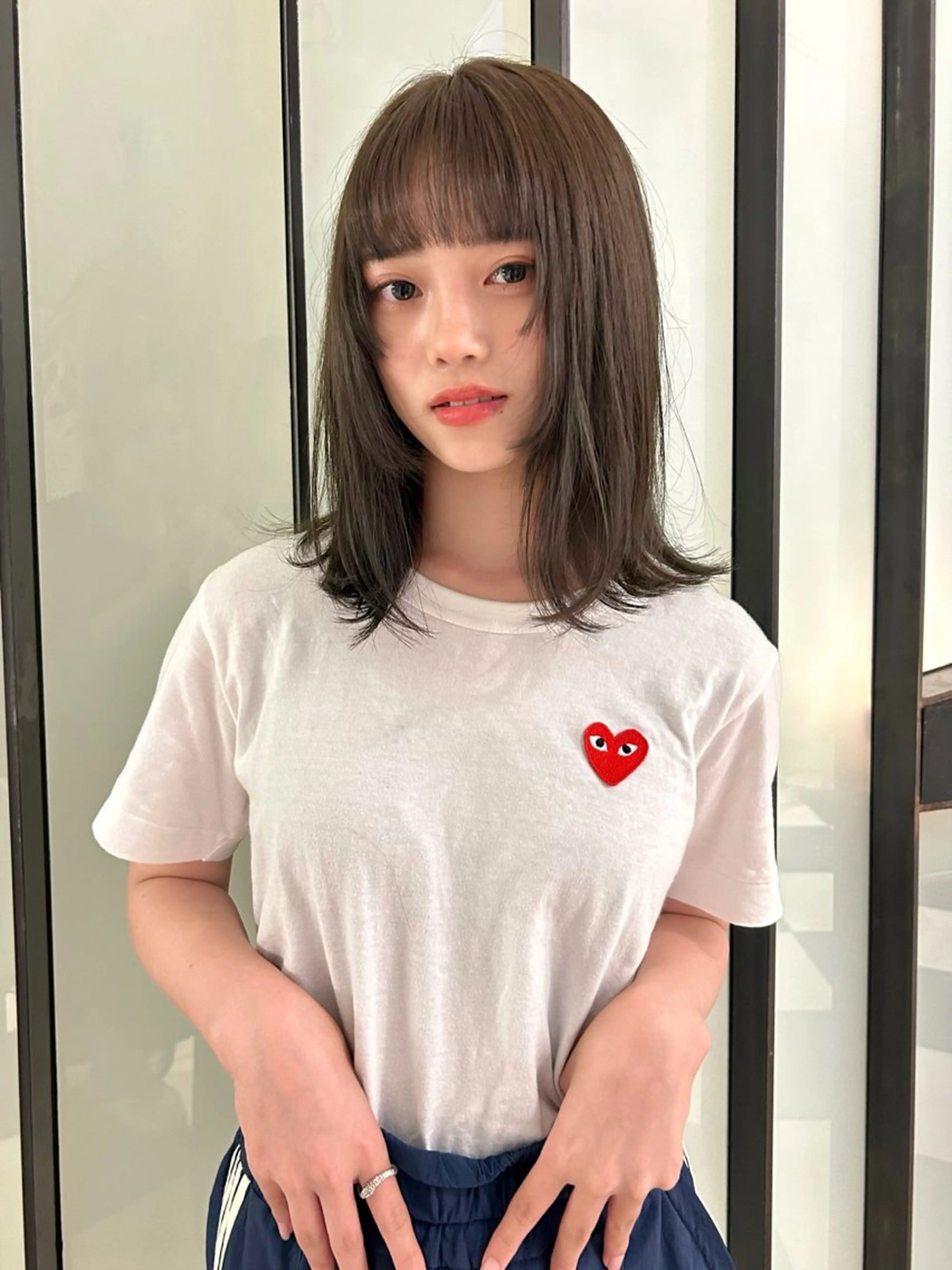 ロング カラー 大谷美佳/レイヤー カット/ツヤ髪のヘアスタイル