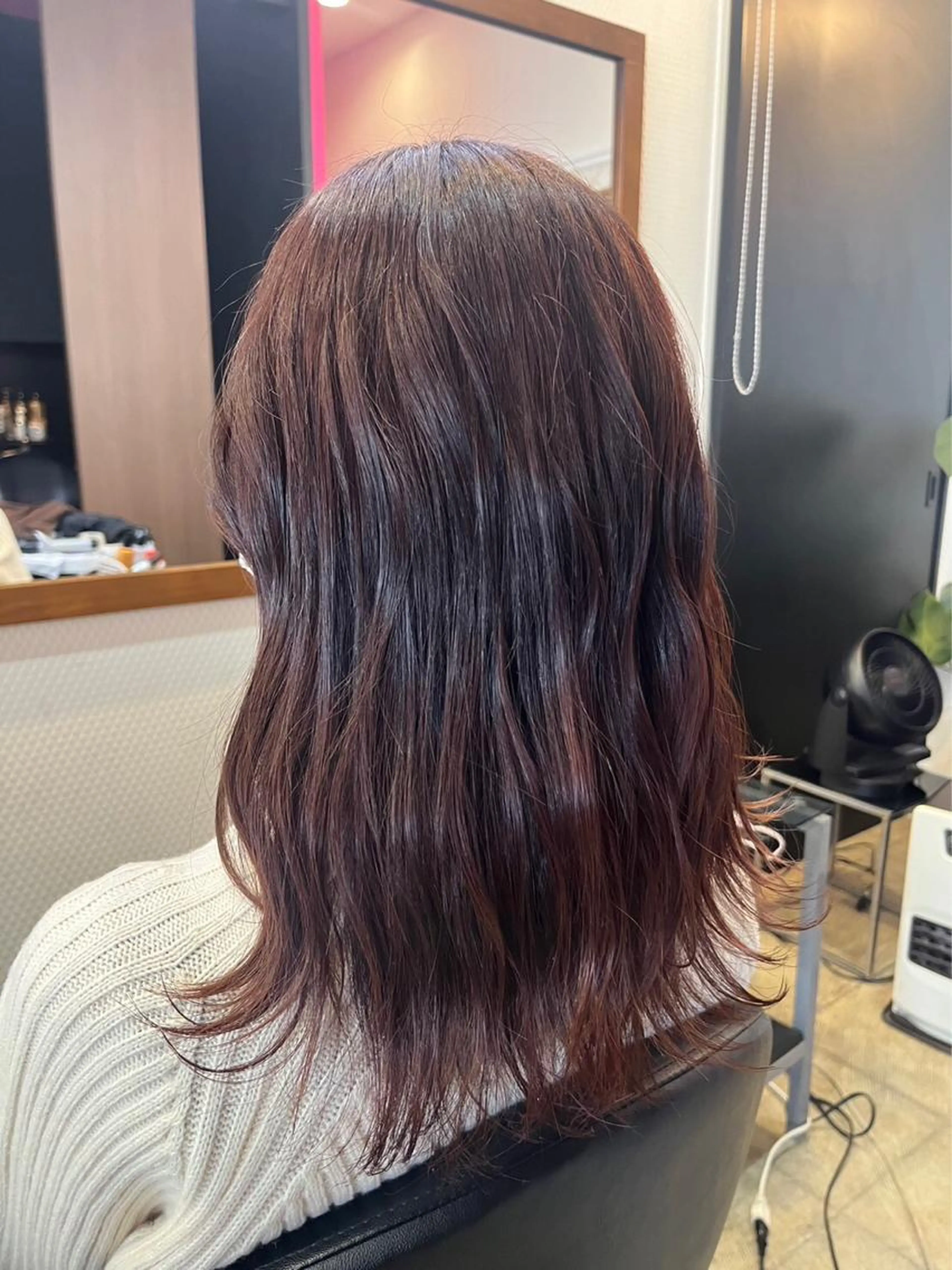 ピンク系艶カラー限定+トリートメント🩷 (ブリーチ不可)¥4400​〜​の写真