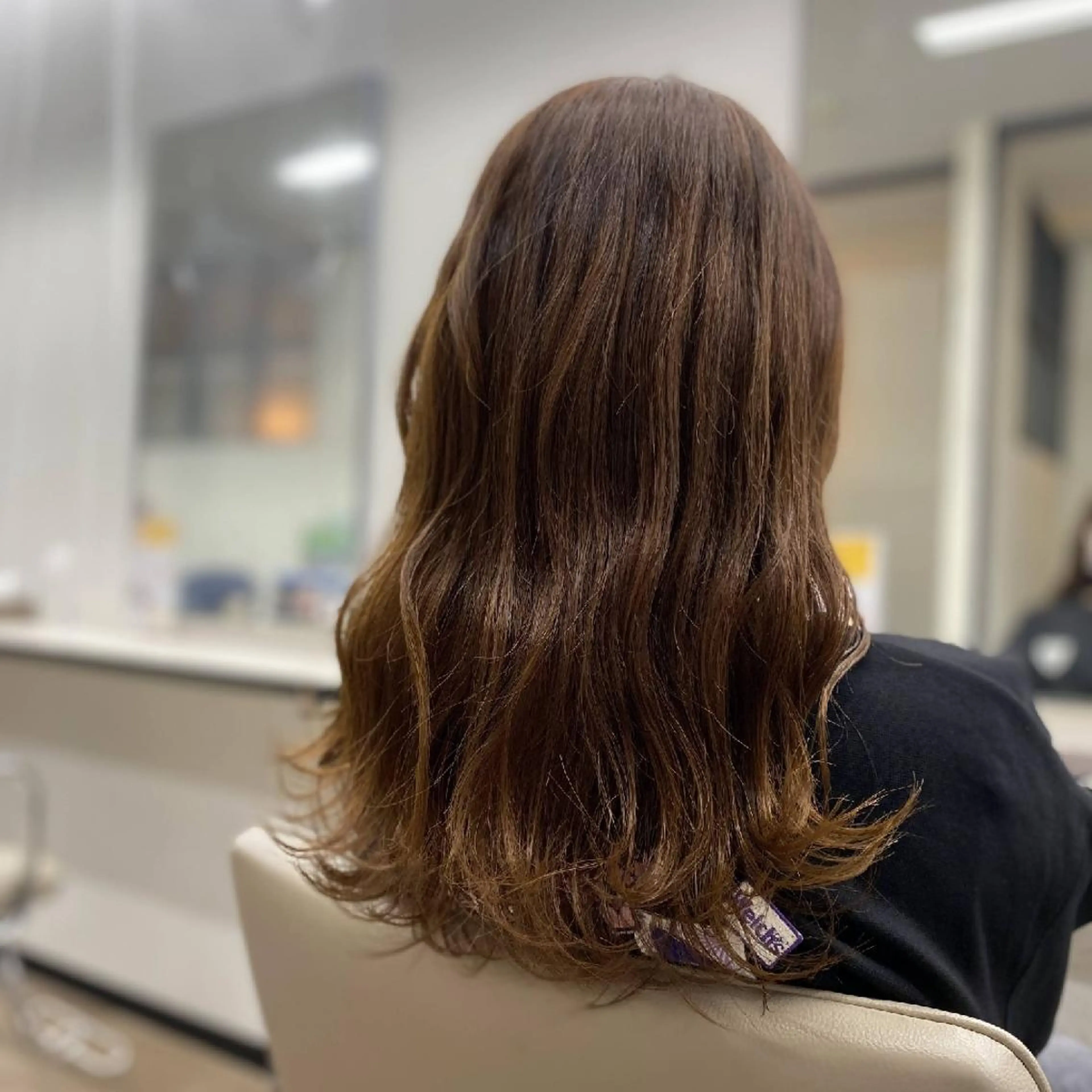 セミロング カラー ヘアカラー トリートメント 似合わせ小顔カット 🌟神谷 ヨシタカのヘアスタイル