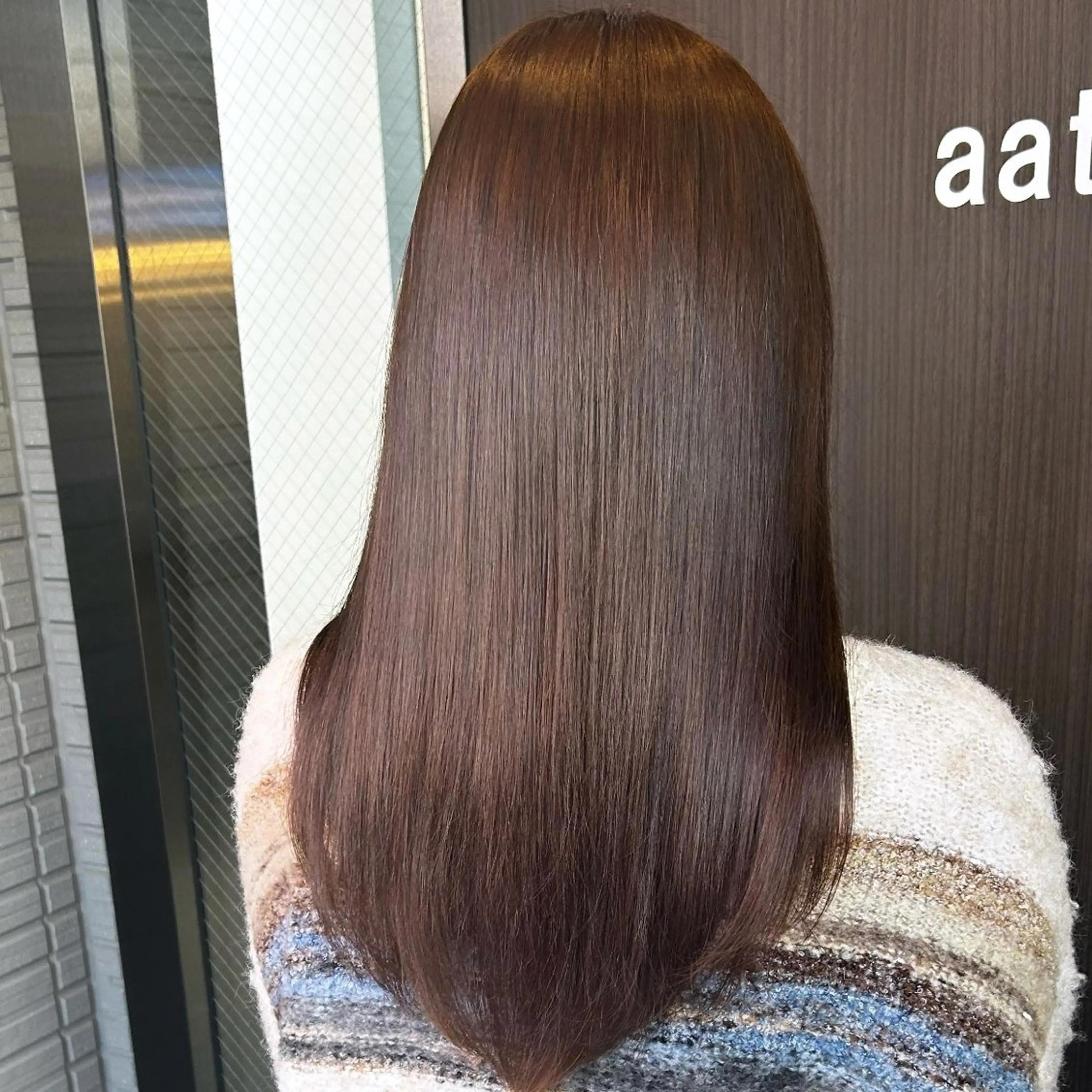 ロング カラー ヘアカラー ちさと/メンズ ショート/縮毛矯正のヘアスタイル