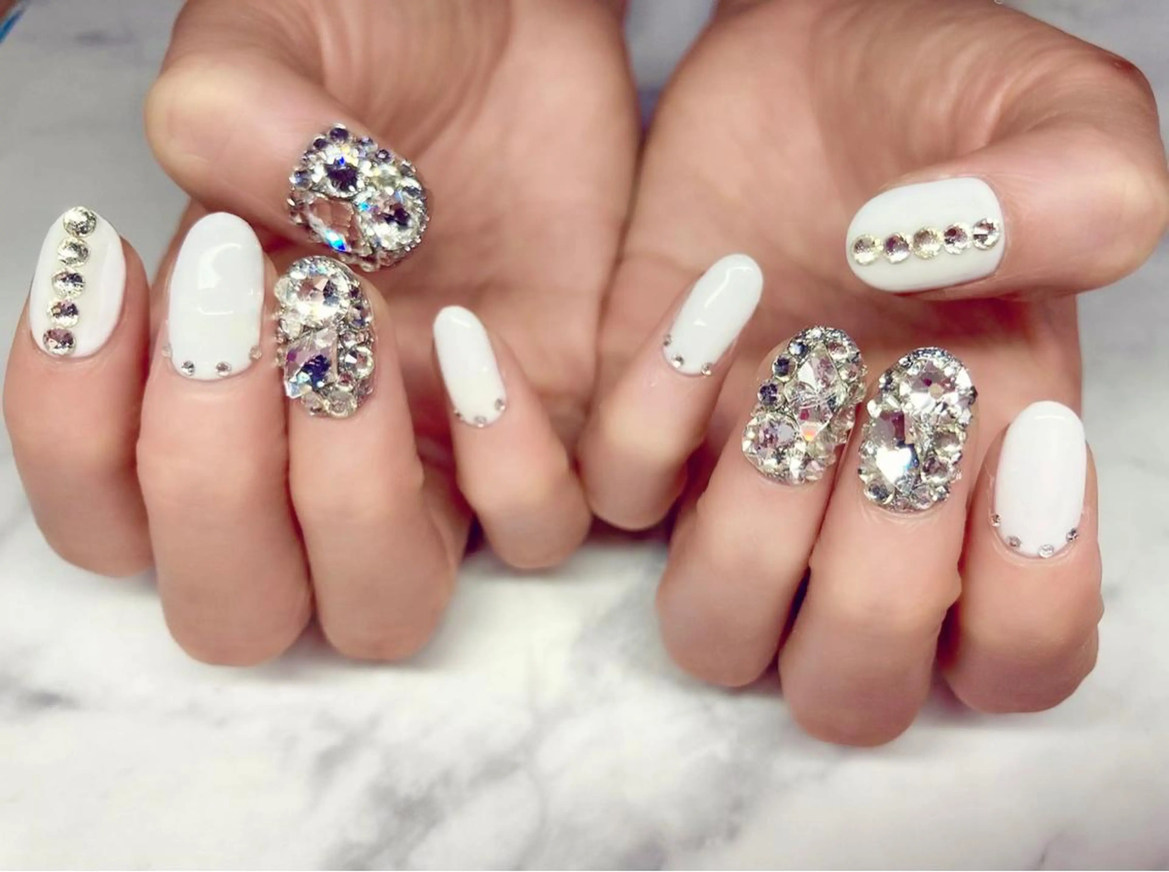 ネイル ジェルネイル ニュアンスネイル パラジェル Nail&eye Belire 新宿のネイルデザイン