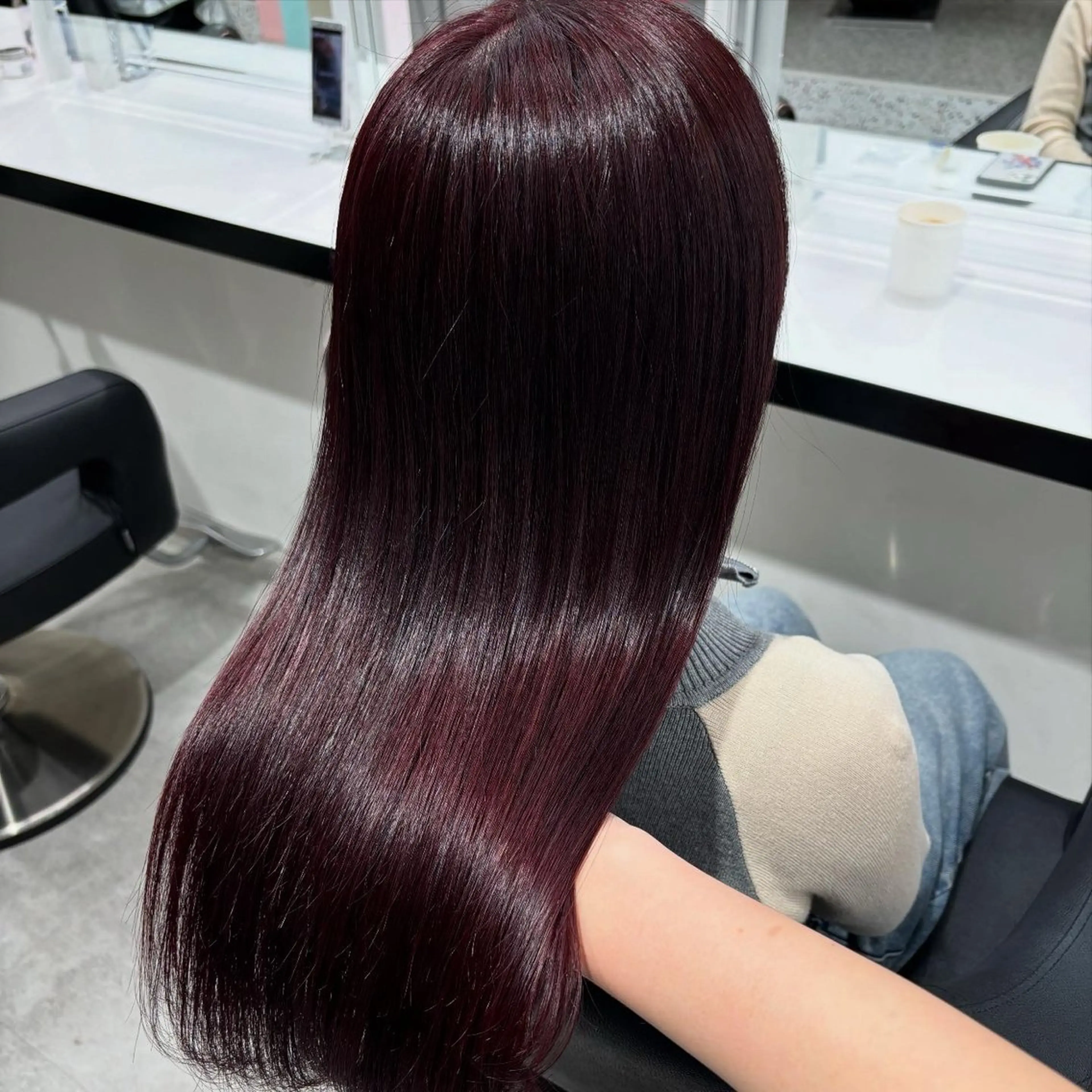 ロング カット トリートメント Wカラー/暖色/べ ージュりく©︎🐝のヘアスタイル