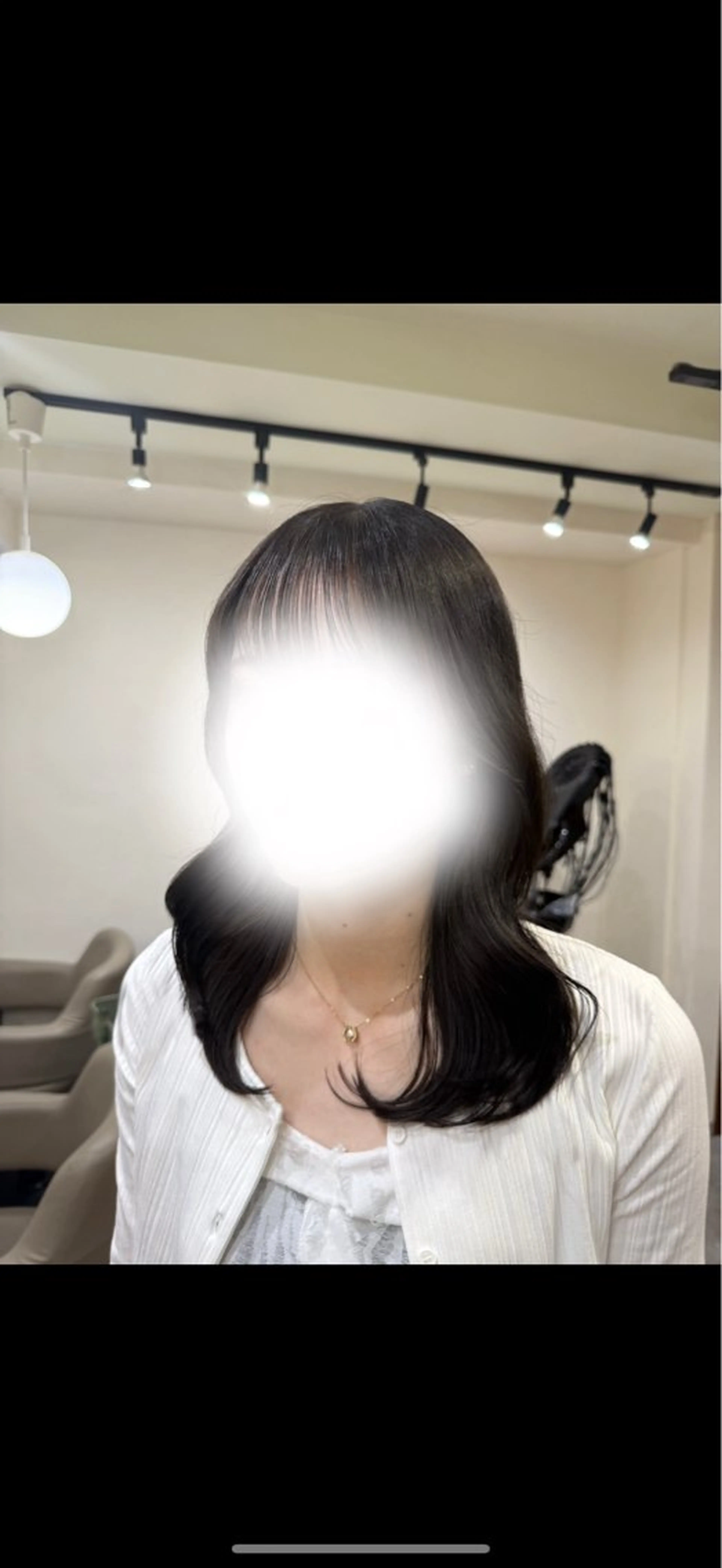 ミディアム カラー ヘアアレンジ 透明感カラー ももかのヘアスタイル