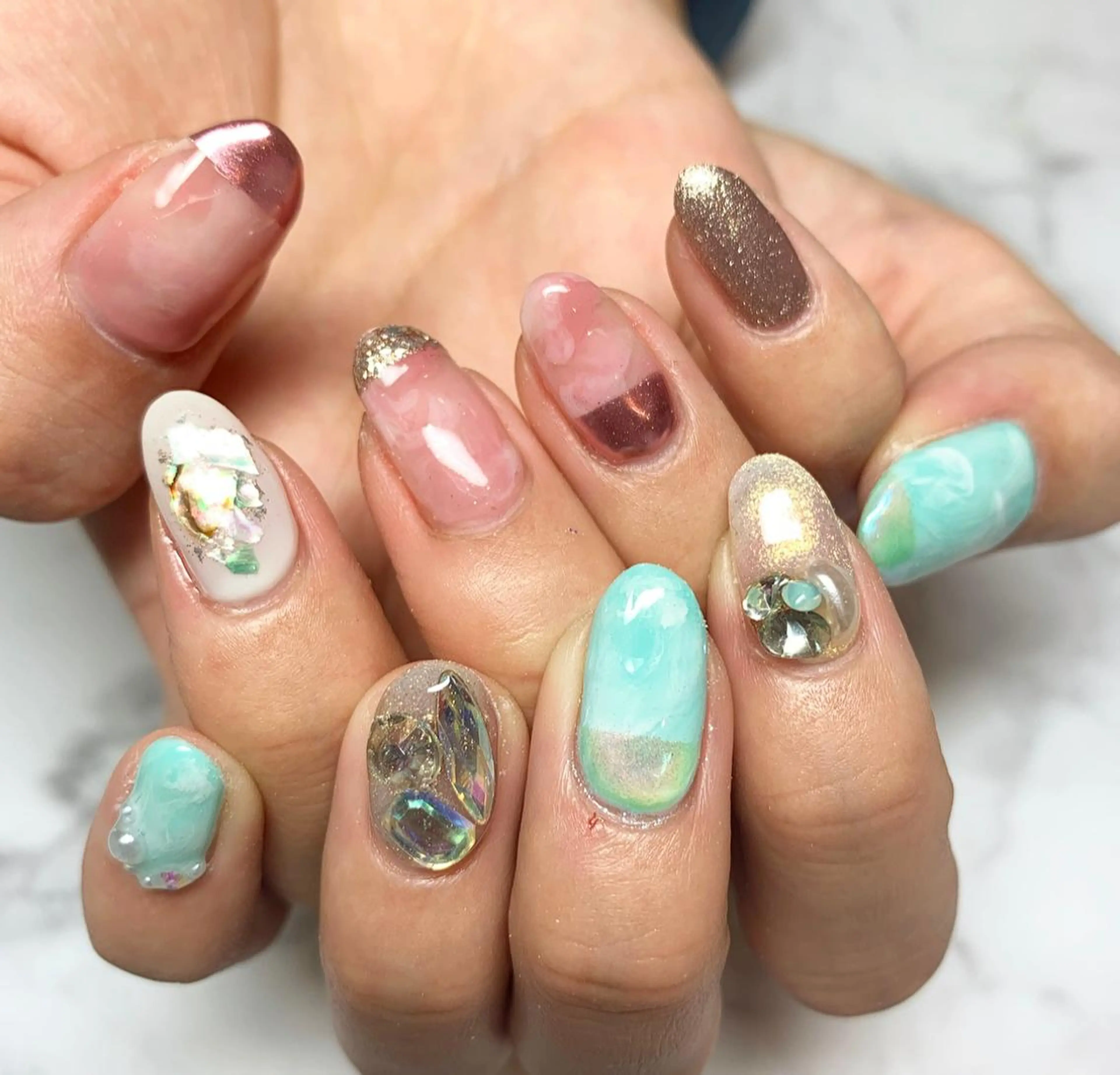 ネイル 駒月 明日香のネイルデザイン