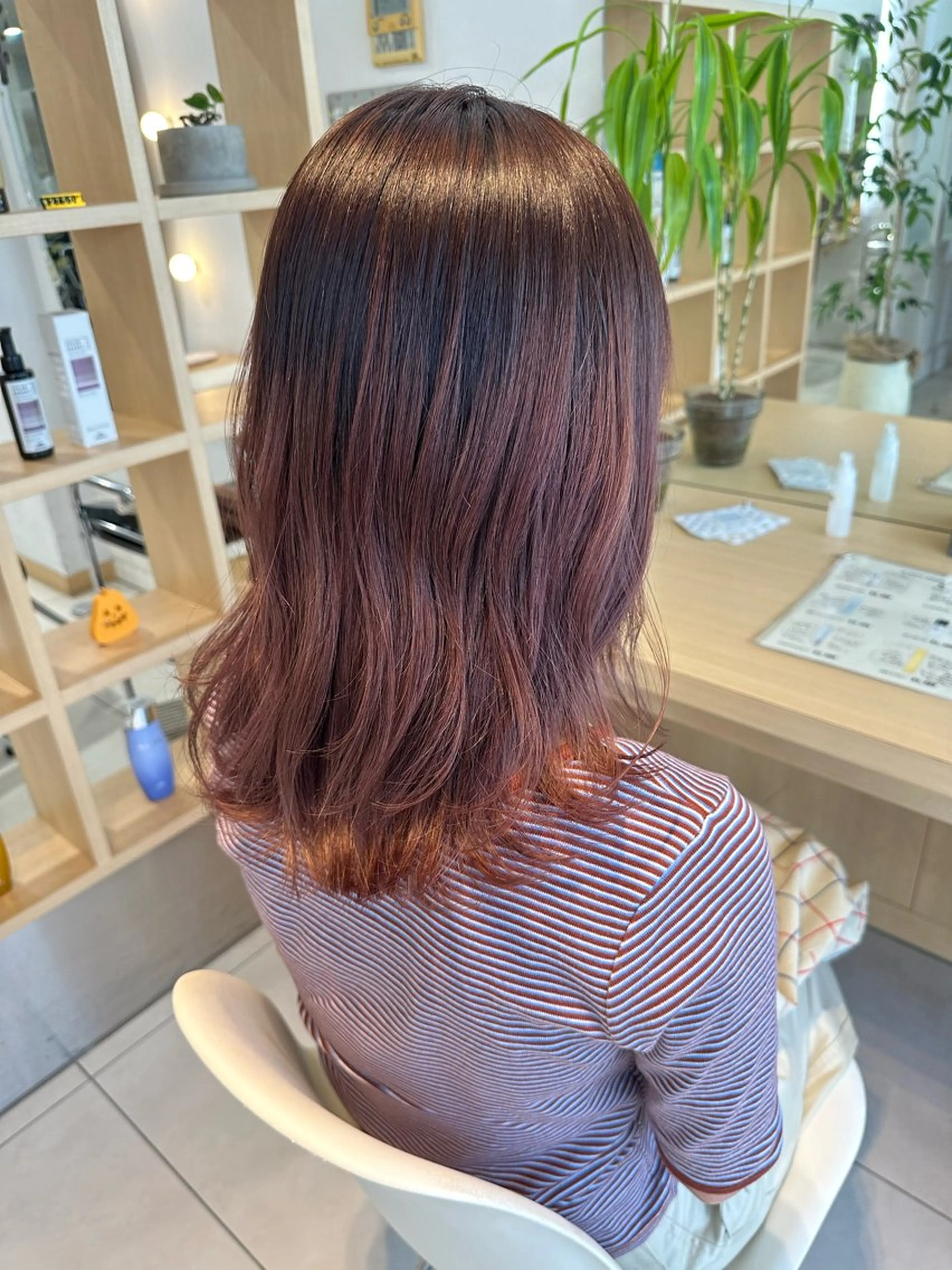 ロング カラー グラデーションカラー ピンクカラー 山下恋佳/矢場町/ ブリーチ/ショートのヘアスタイル