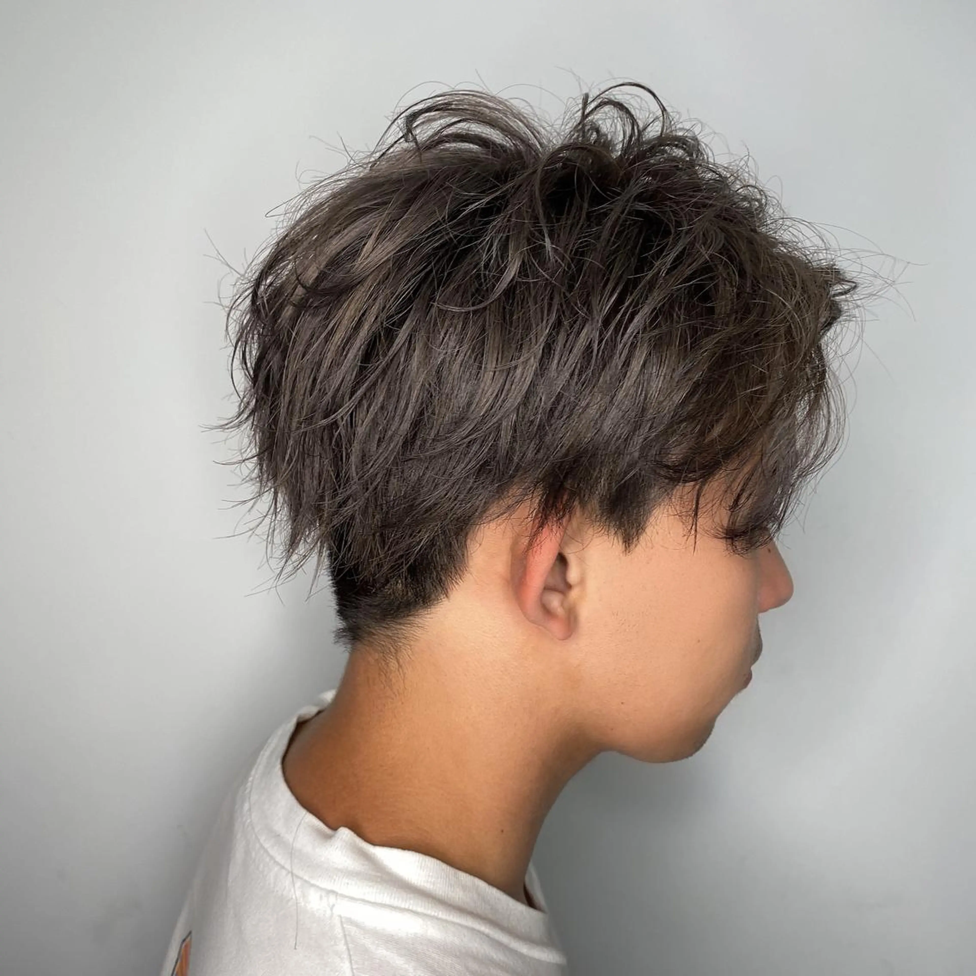 カラー メンズ ヘアカラー 酸スト/フェザー パーマ/三谷海斗のヘアスタイル