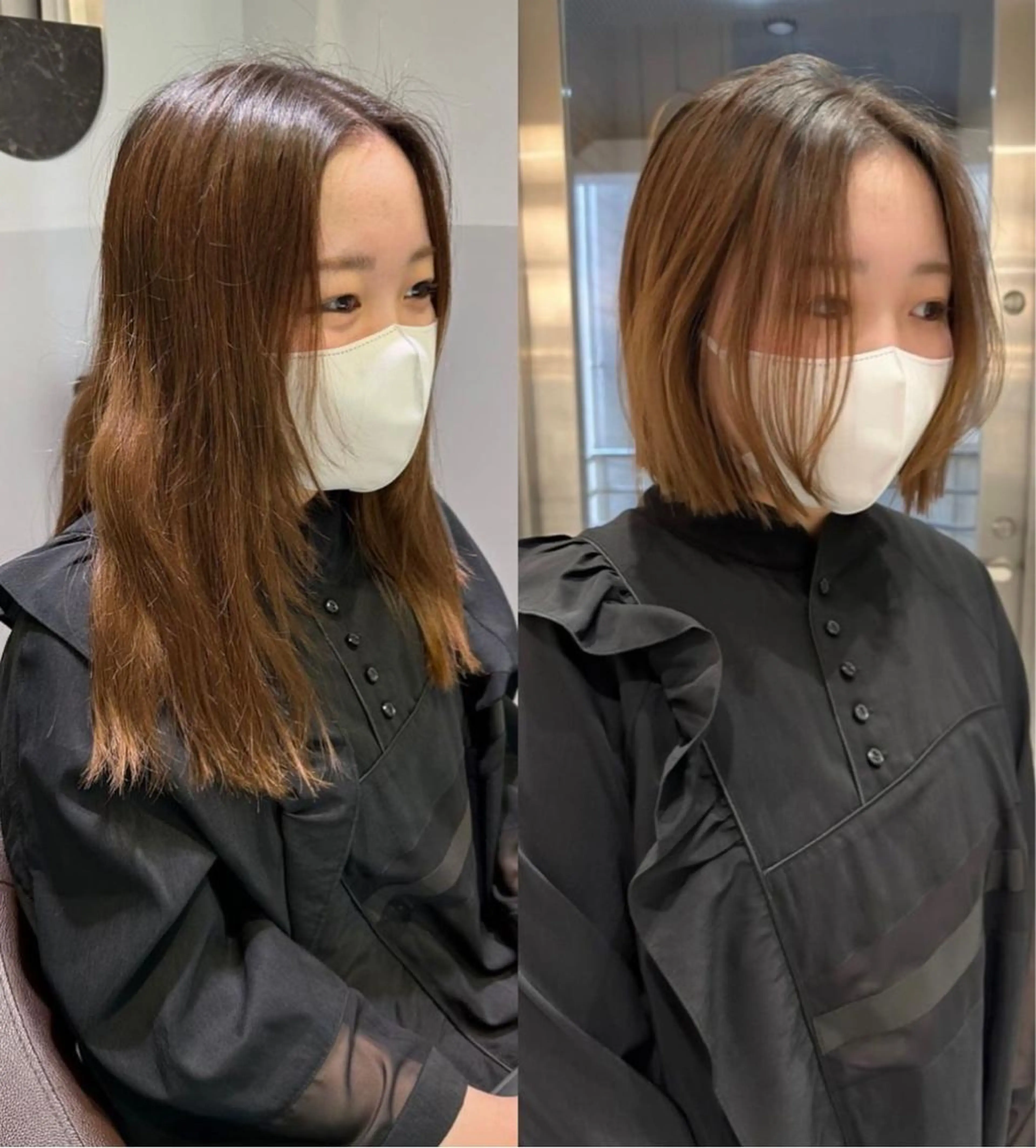 ショート ୨୧柔らかいカラー nozomi ୨୧のヘアスタイル