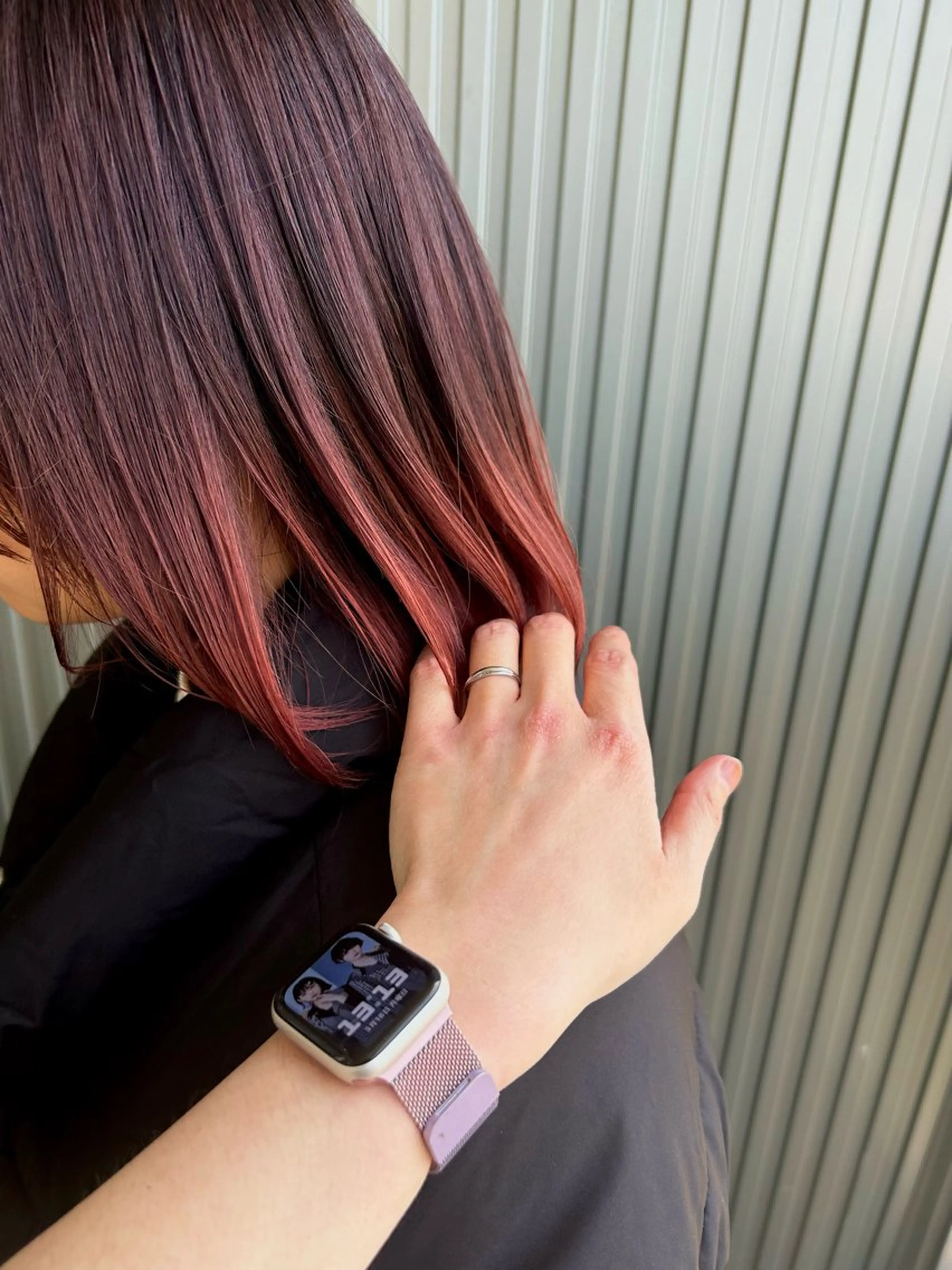 水光肌カラー＋アフロートカット⭐︎ヒアルロン酸の写真