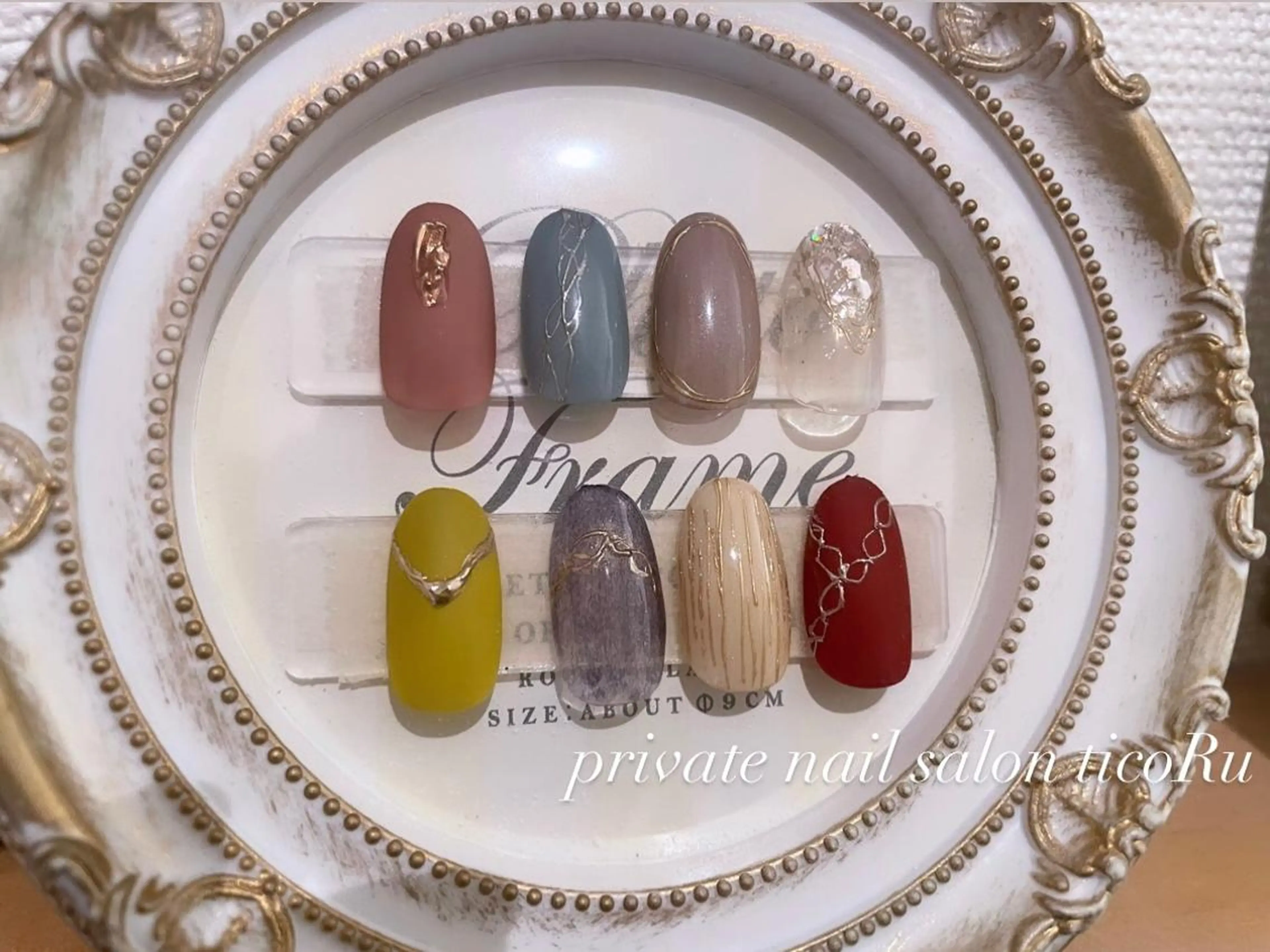 ネイル アートネイル ニュアンスネイル nail salon ticoRuのネイルデザイン