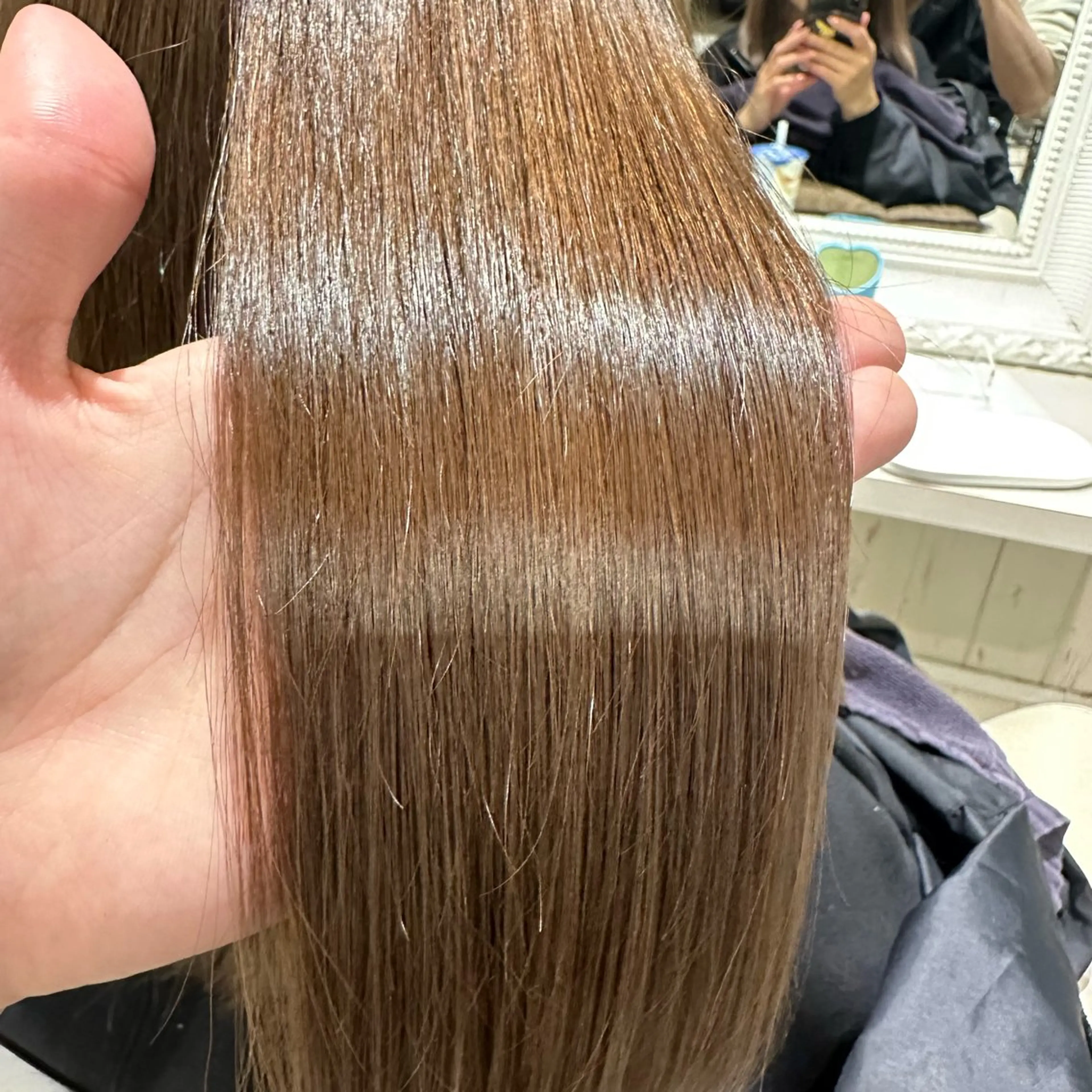 ミディアム Zina/髪質改善/ 縮毛矯正/谷内昇太のヘアスタイル