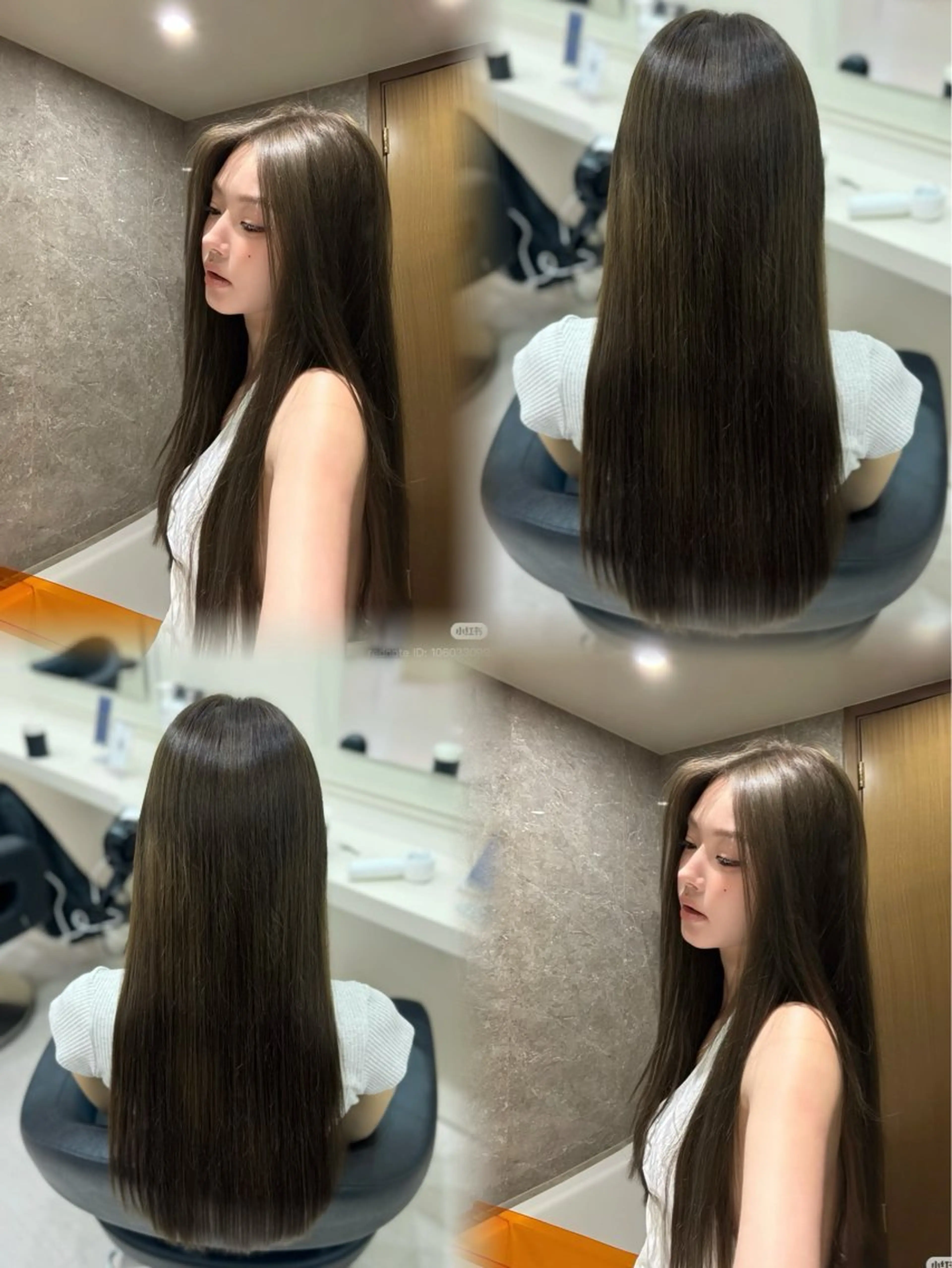 ロング カラー ヘアカラー 🤍韓国大人っぽ ベージュMAI🤍のヘアスタイル