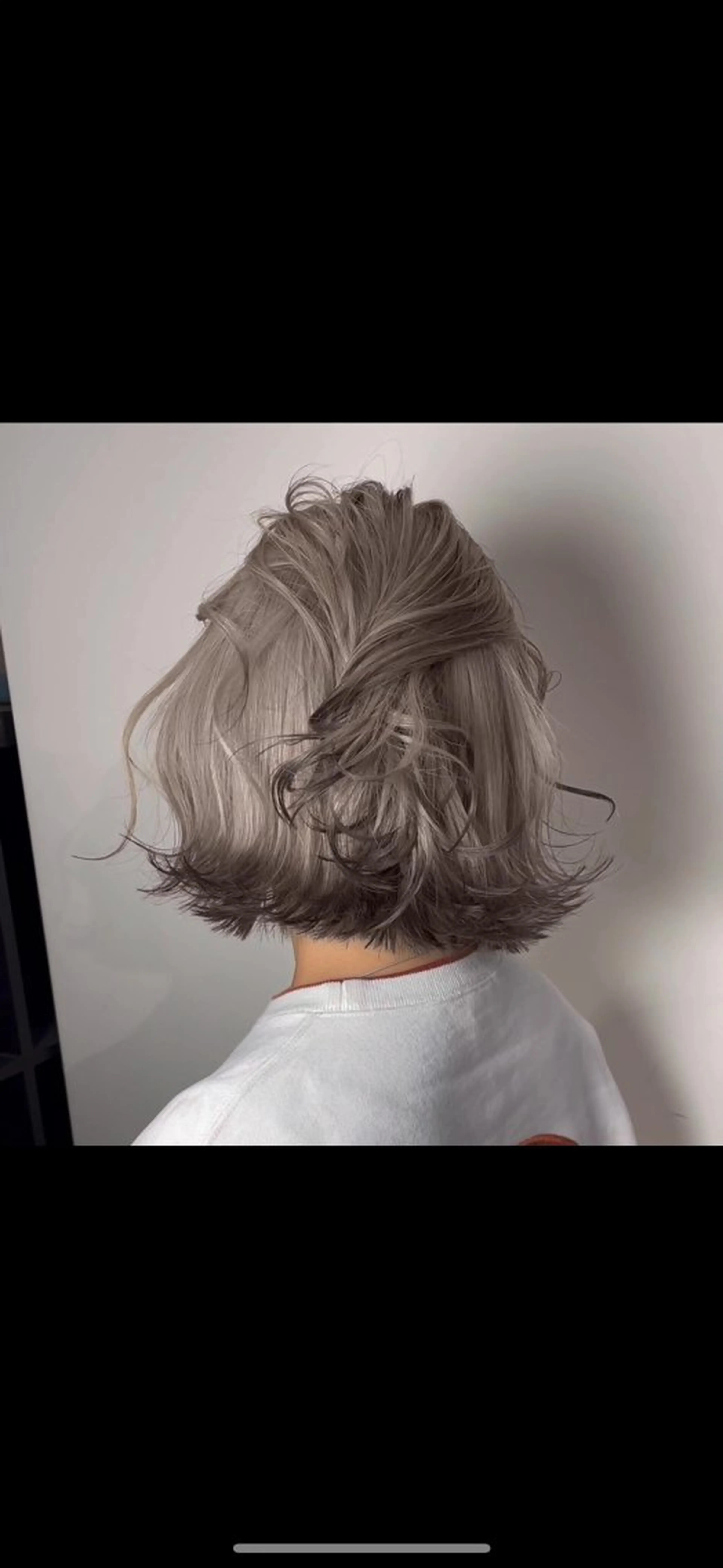 ミディアム カラー カット ヘアカラー トリートメント ヘアセット 💜ハイトーン💛 マジカルかいちゃんのヘアスタイル