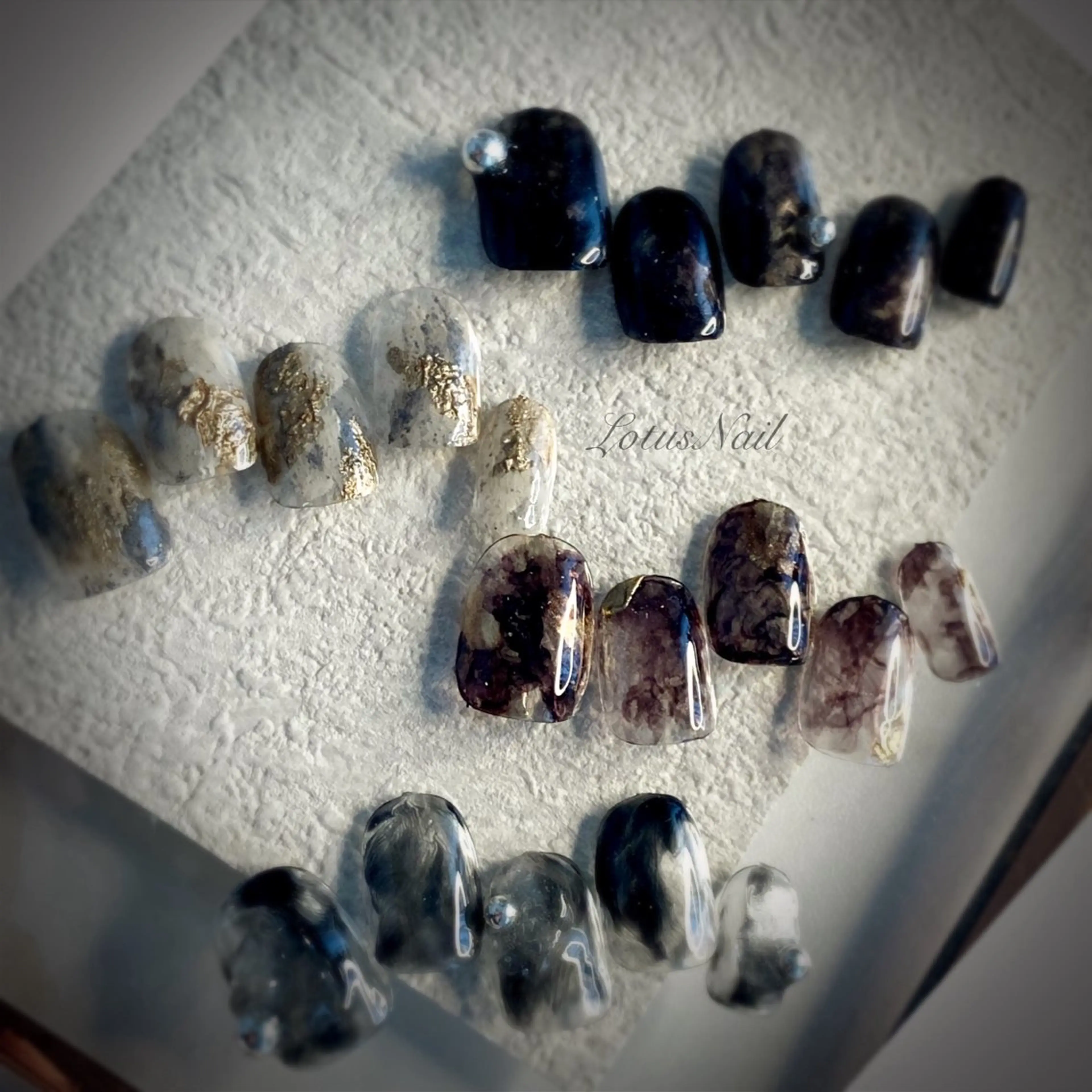 ネイル ニュアンスネイル Lotus Nailのネイルデザイン