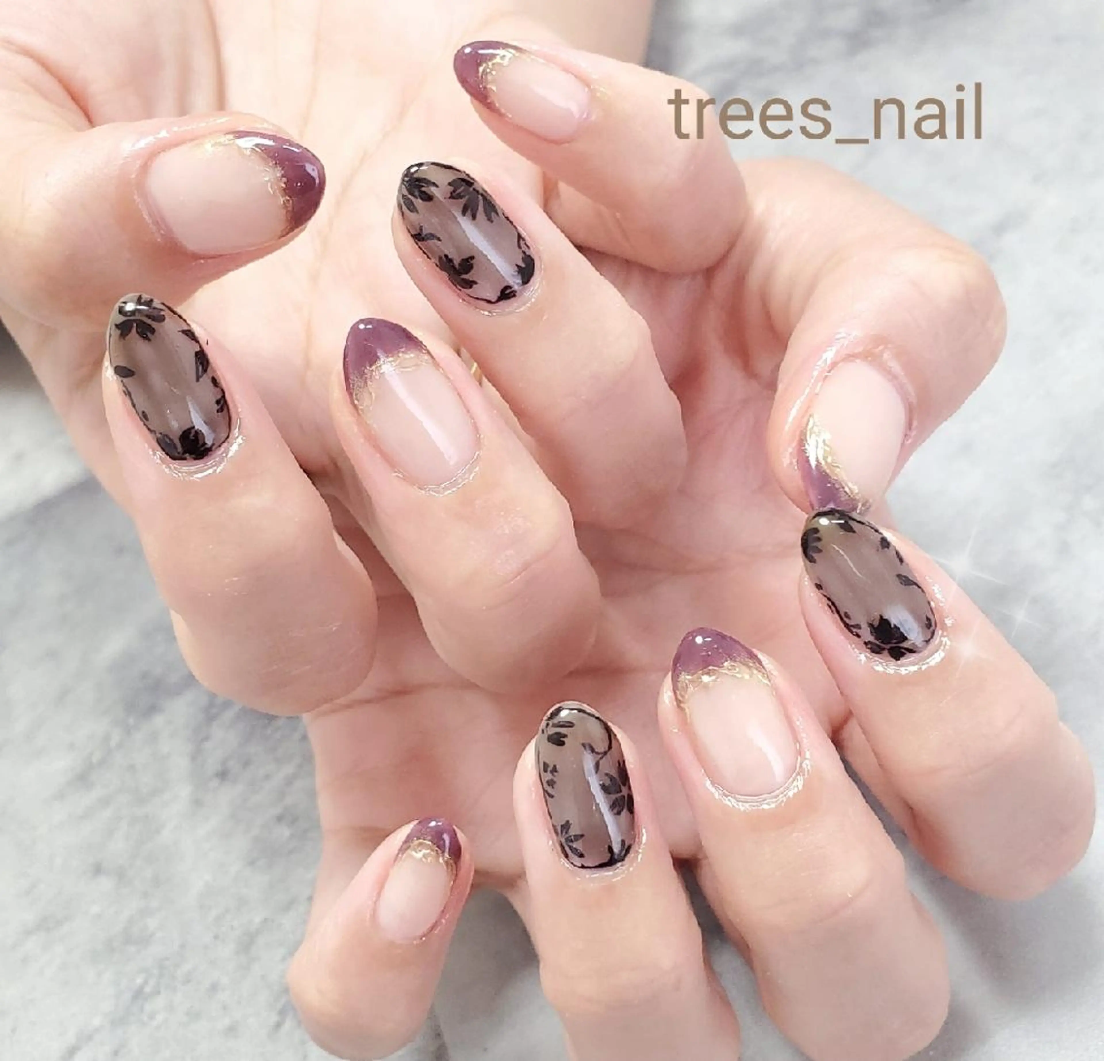 ネイル trees_ nailのネイルデザイン